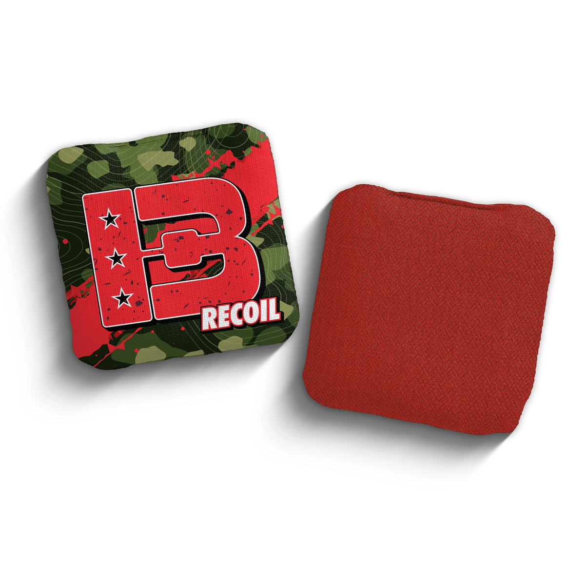 2027 Brotherhood Cornhole Recoil Ridgeline Edition Cornhole Bags - Red