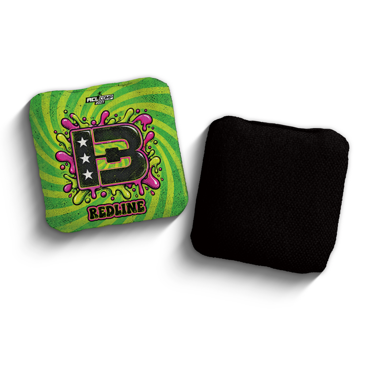 Redline Acid Slime Edition cornhole bags