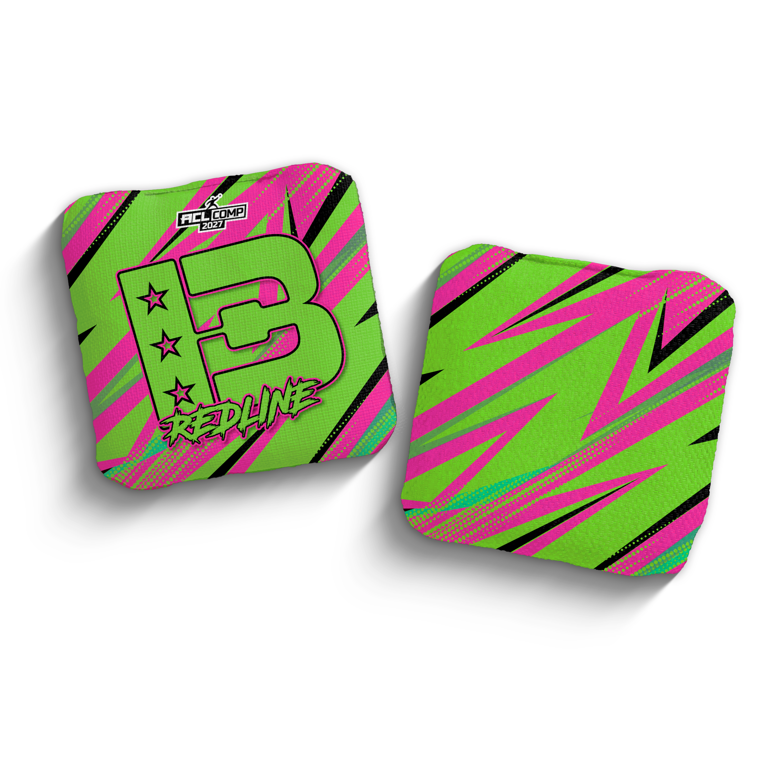 2027 Brotherhood Cornhole Redline Chaos Edition ACL Pro Stamped Cornhole Bags - Brotherhood Cornhole