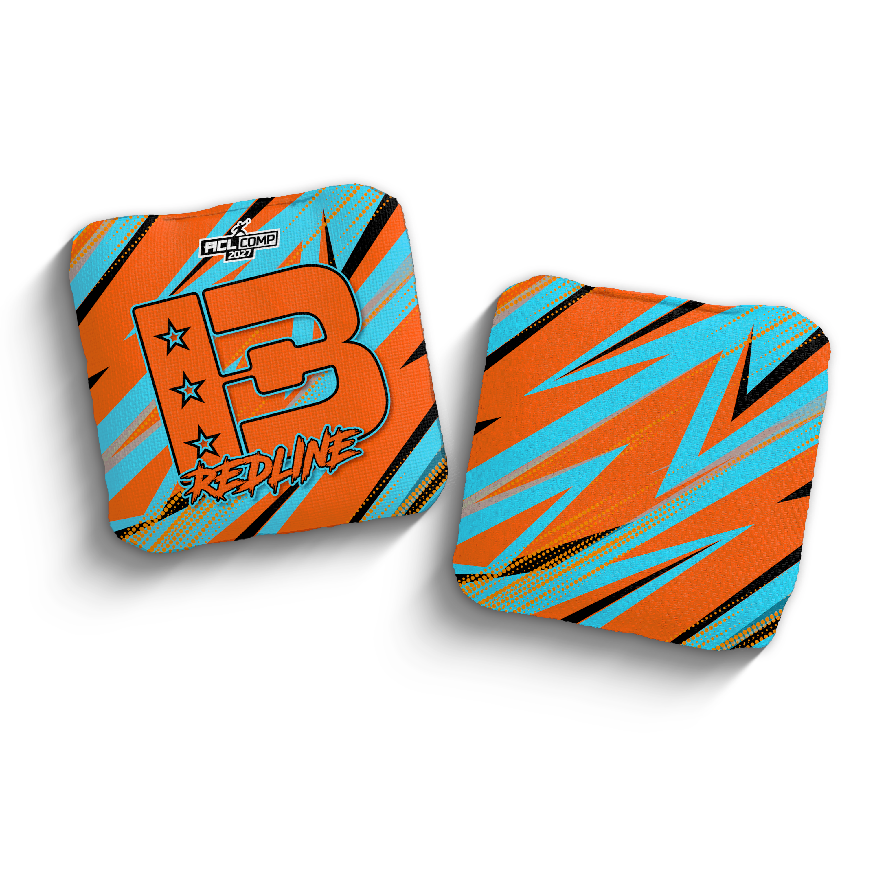 2027 Brotherhood Cornhole Redline Chaos Edition ACL Pro Stamped Cornhole Bags - Brotherhood Cornhole