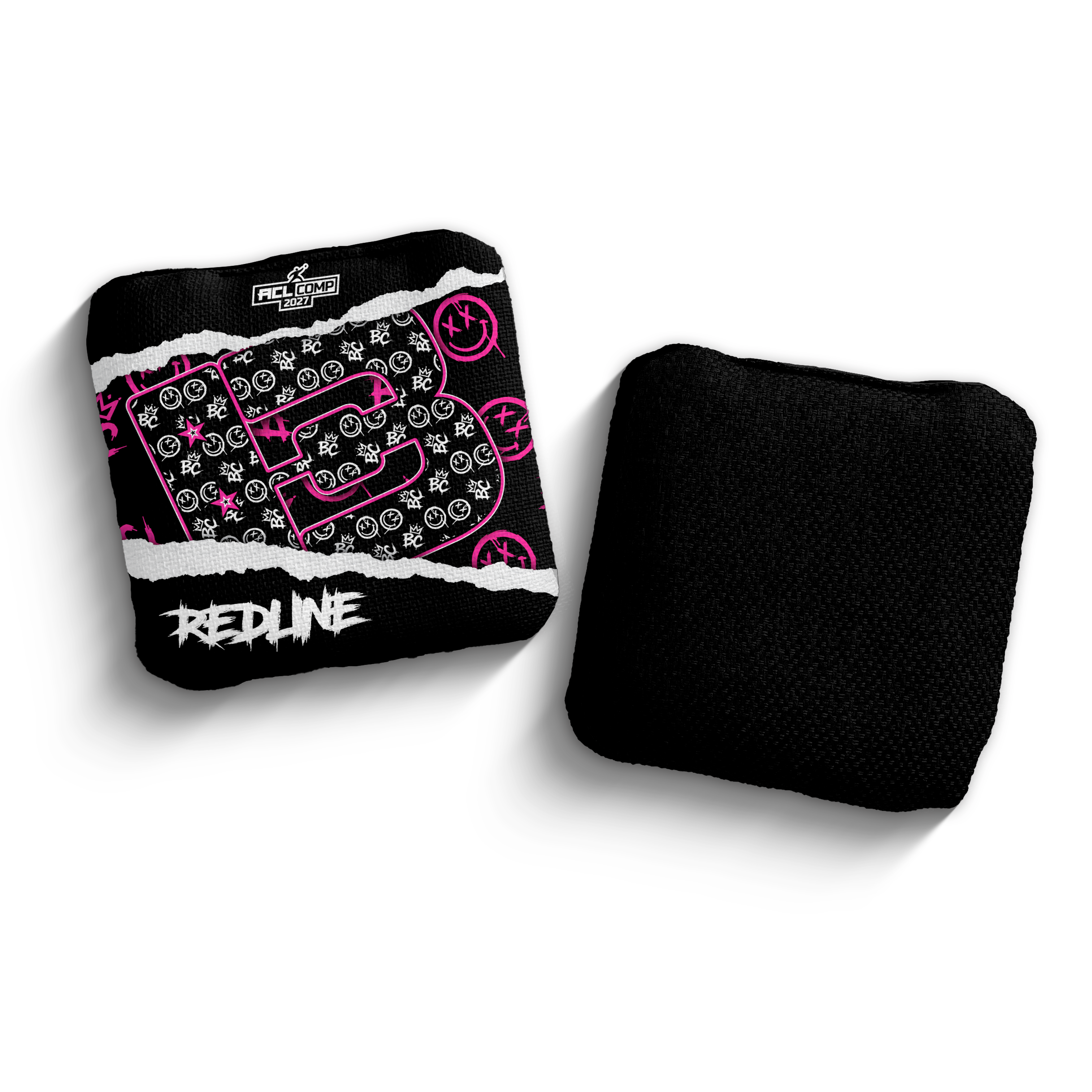 2027 Brotherhood Cornhole Redline Torn Edition ACL Pro Stamped Cornhole Bags - Brotherhood Cornhole