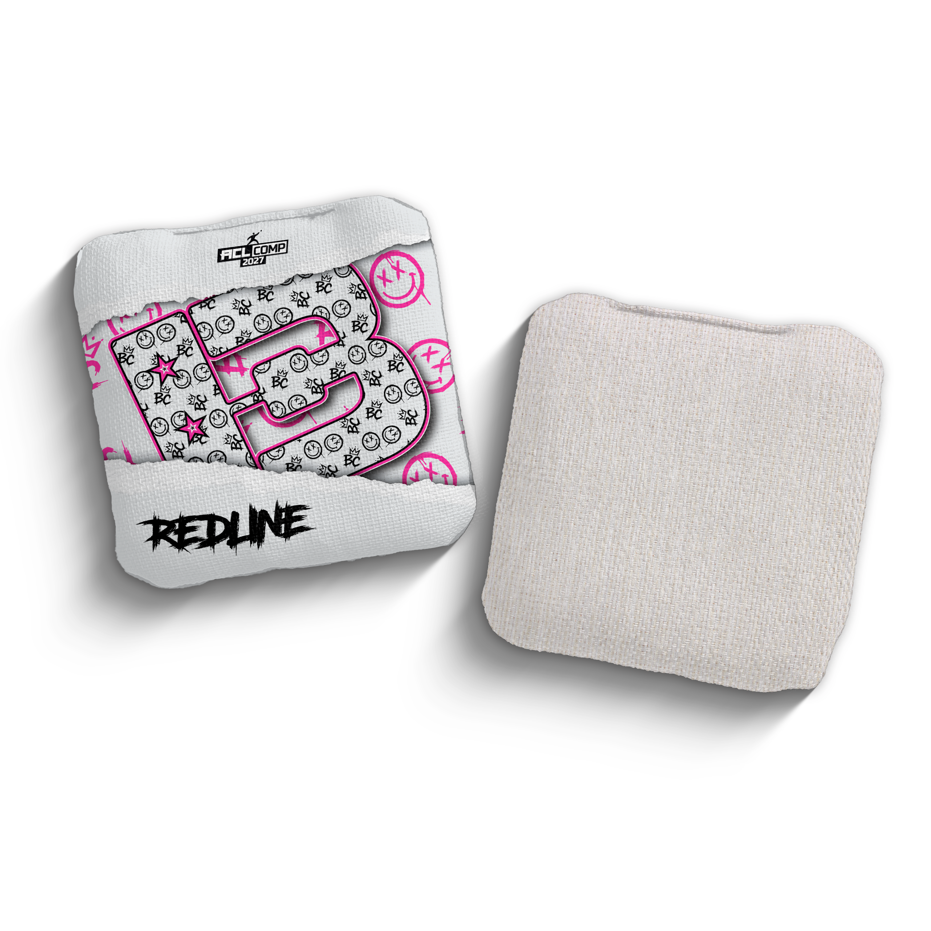 2027 Brotherhood Cornhole Redline Torn Edition ACL Pro Stamped Cornhole Bags - Brotherhood Cornhole
