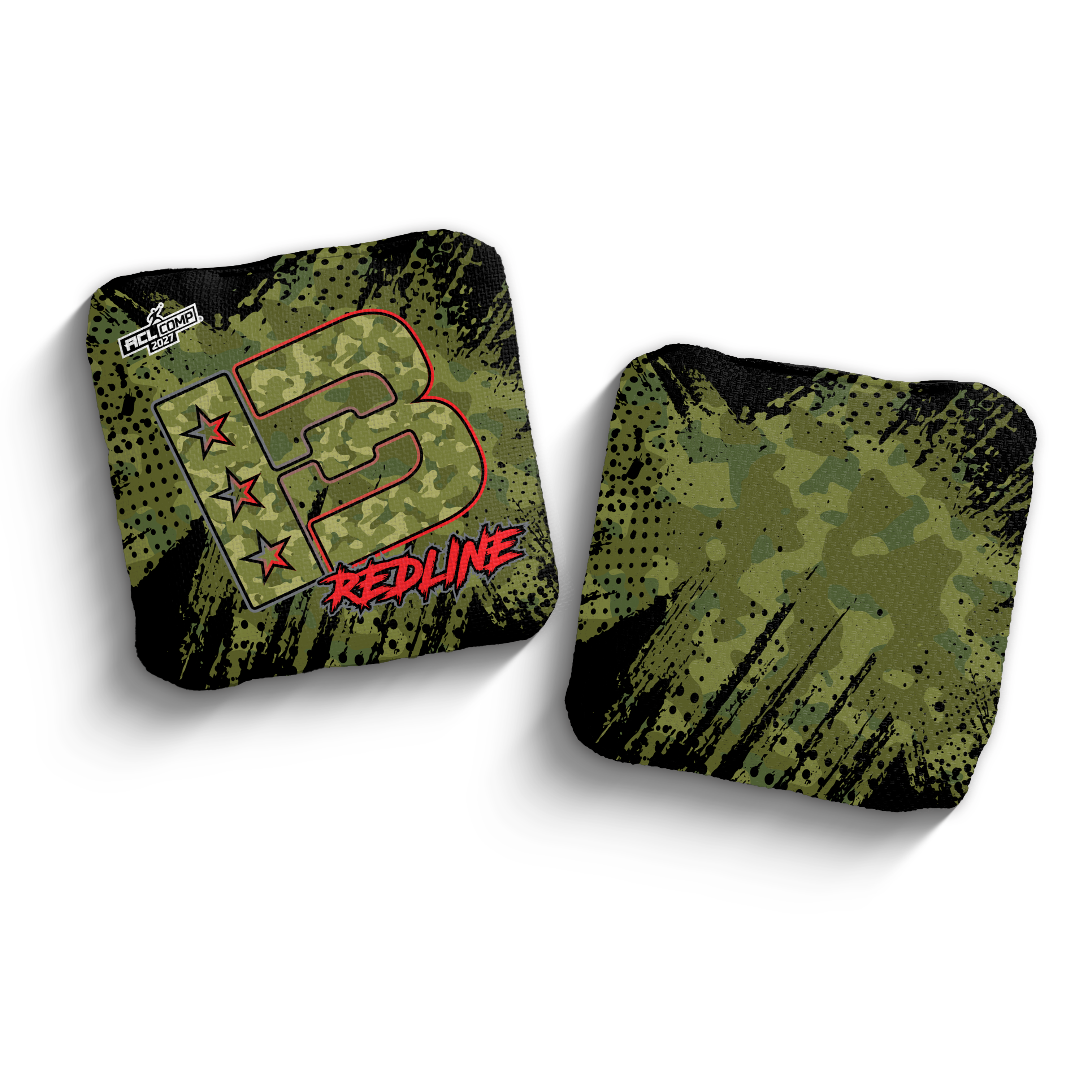 2027 Brotherhood Cornhole Redline Camo Edition ACL Pro Stamped Cornhole Bags - Brotherhood Cornhole