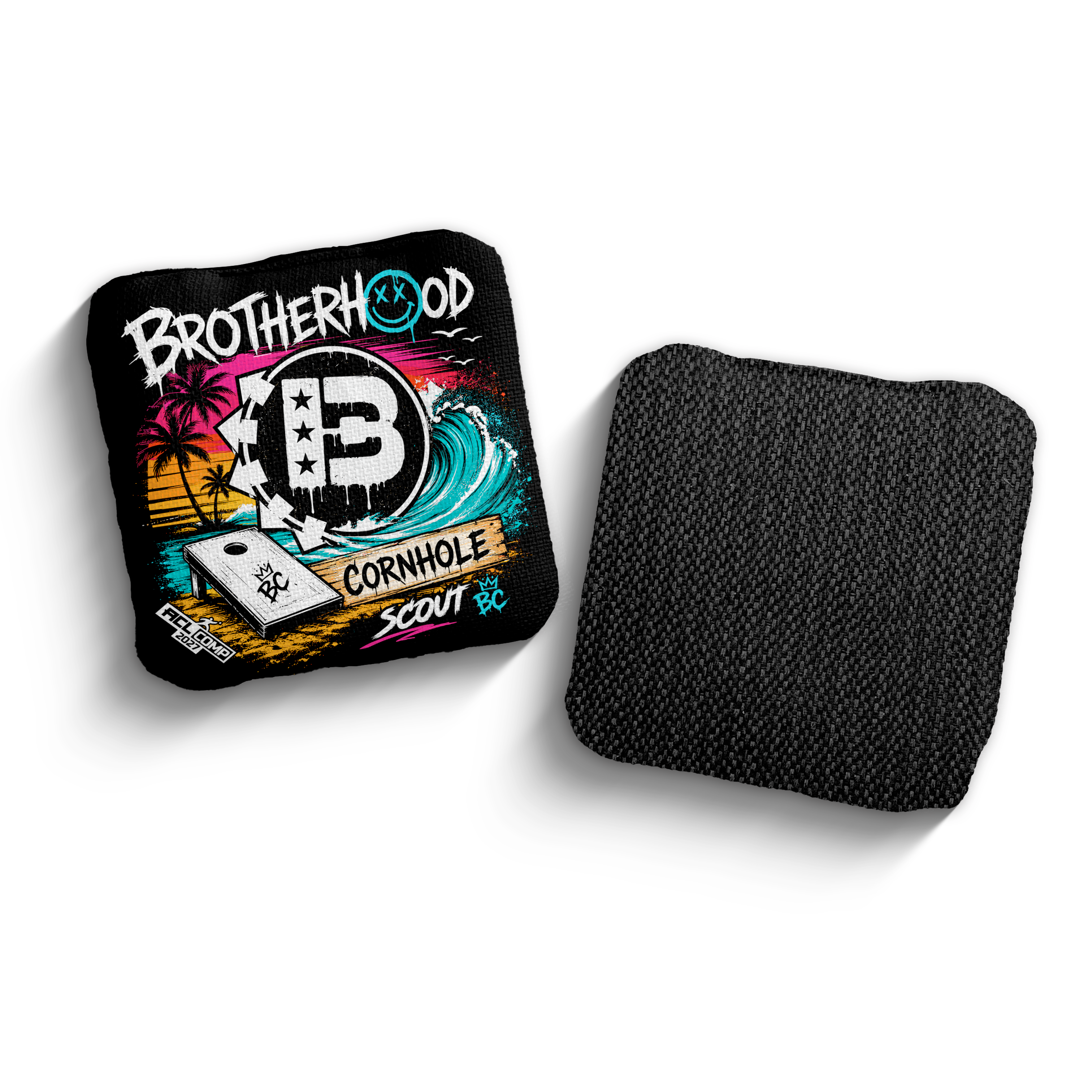 2027 Brotherhood Cornhole Scout Beach Punk Edition ACL Pro Stamped Cornhole Bags - Brotherhood Cornhole