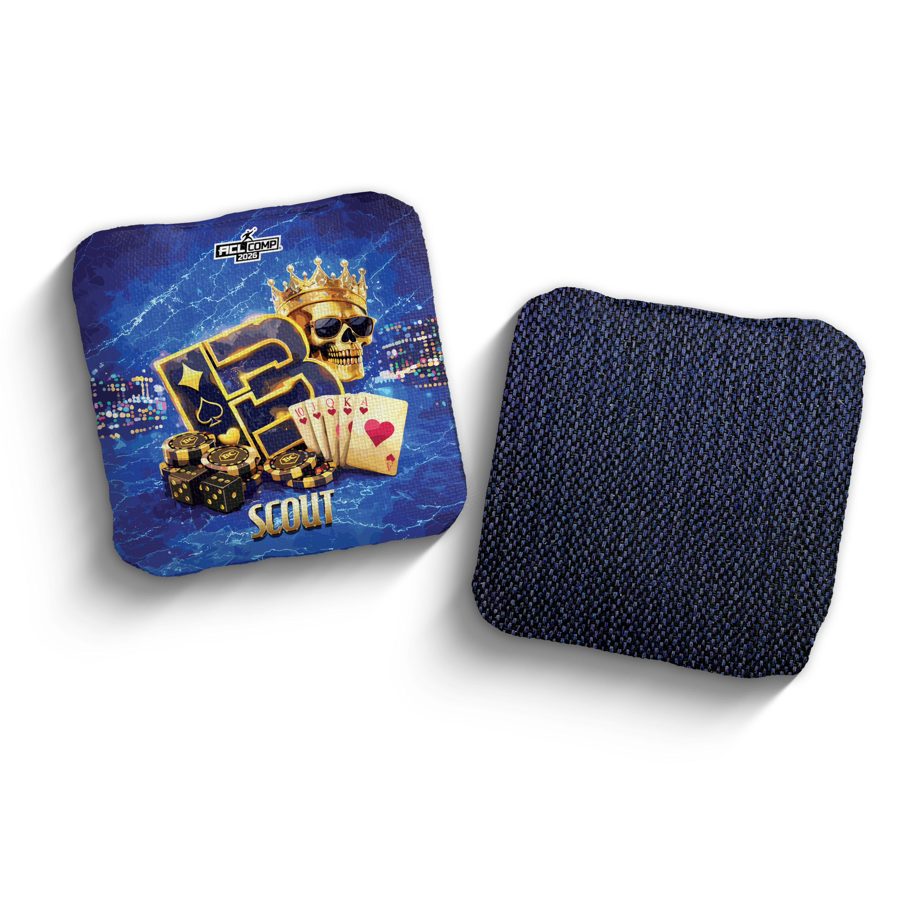 2026 Brotherhood Cornhole Scout High Stakes Edition ACL Comp Stamped Cornhole Bags - Brotherhood Cornhole