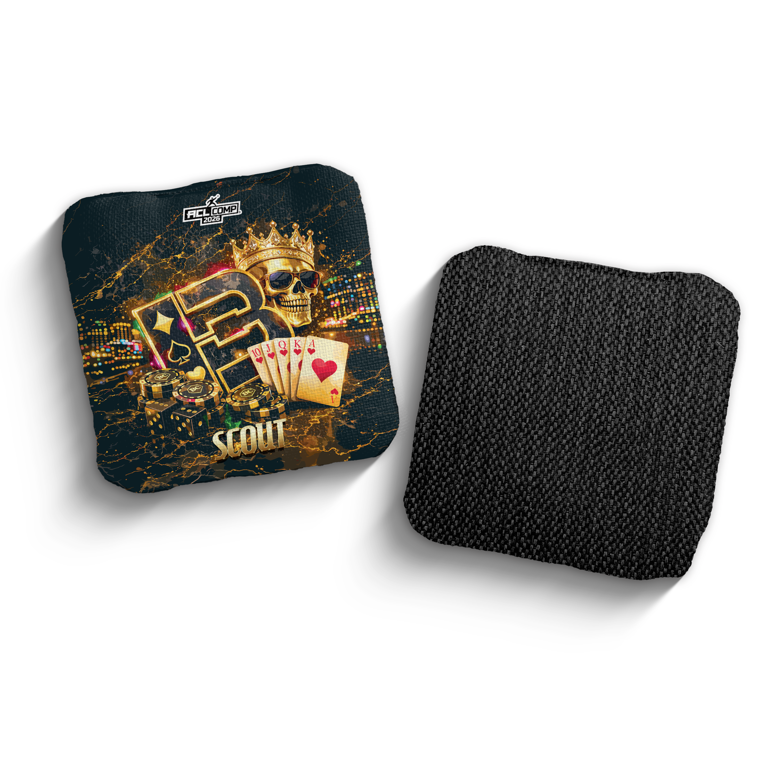 2026 Brotherhood Cornhole Scout High Stakes Edition ACL Comp Stamped Cornhole Bags - Brotherhood Cornhole