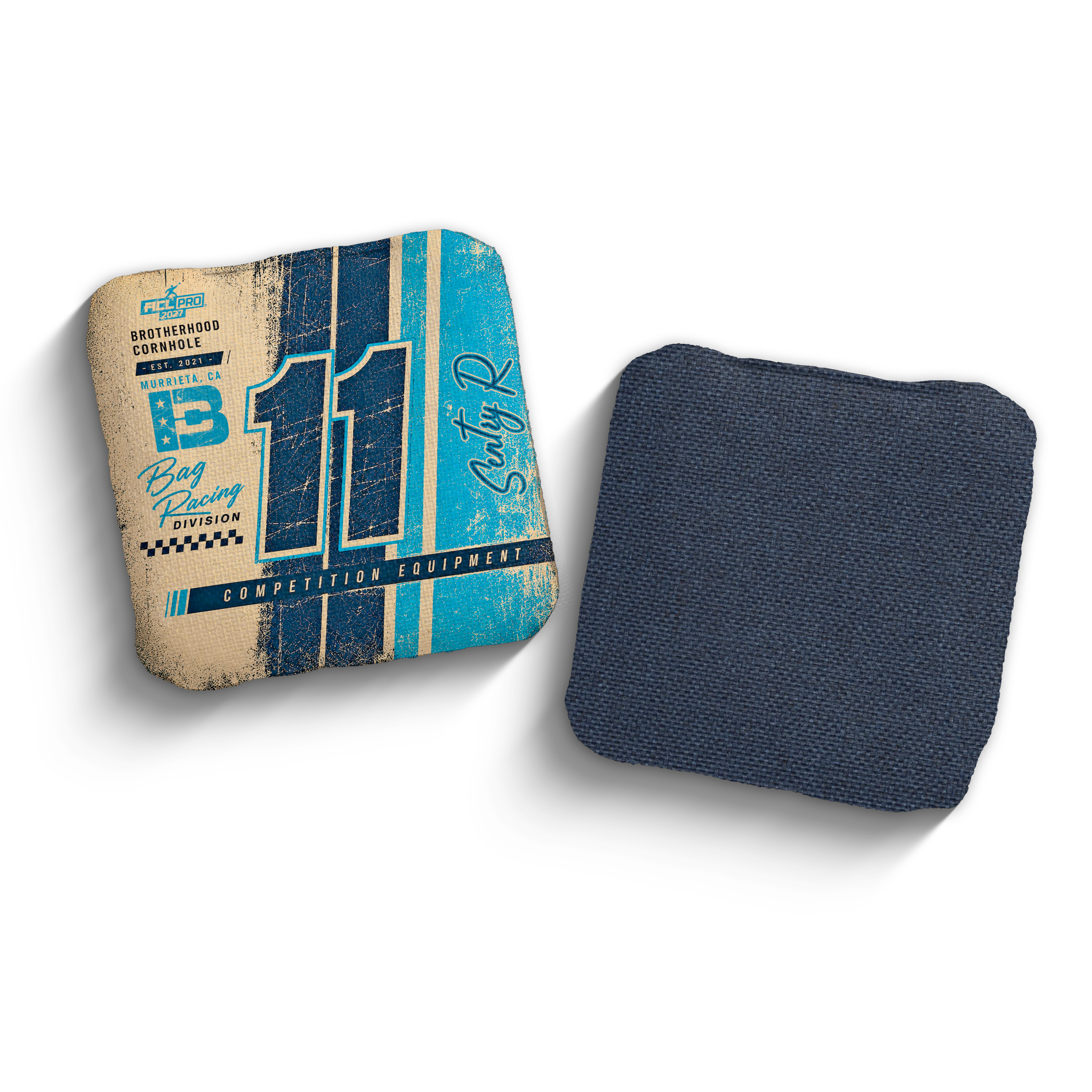 2027 Brotherhood Cornhole Sentry Pole Position Edition ACL Pro Stamped Cornhole Bags - Brotherhood Cornhole