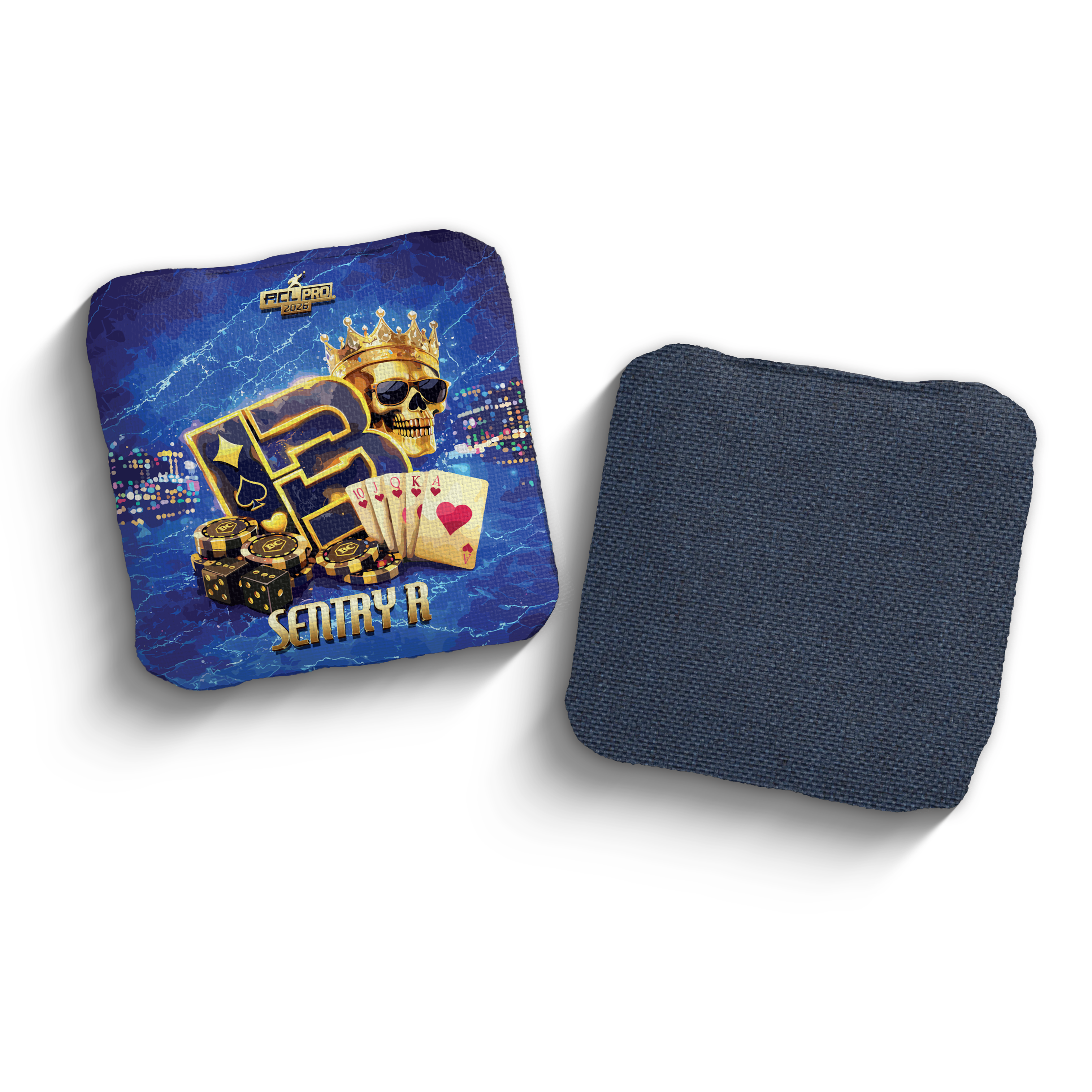 2026 Brotherhood Cornhole Sentry High Stakes Edition ACL Pro Stamped Cornhole Bags - Brotherhood Cornhole