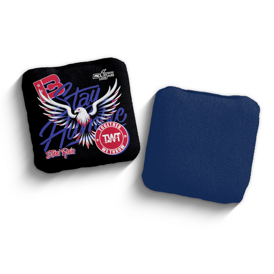 2026 Brotherhood Cornhole Steel Rain TWT Collaboration ACL Pro Stamped Cornhole Bags