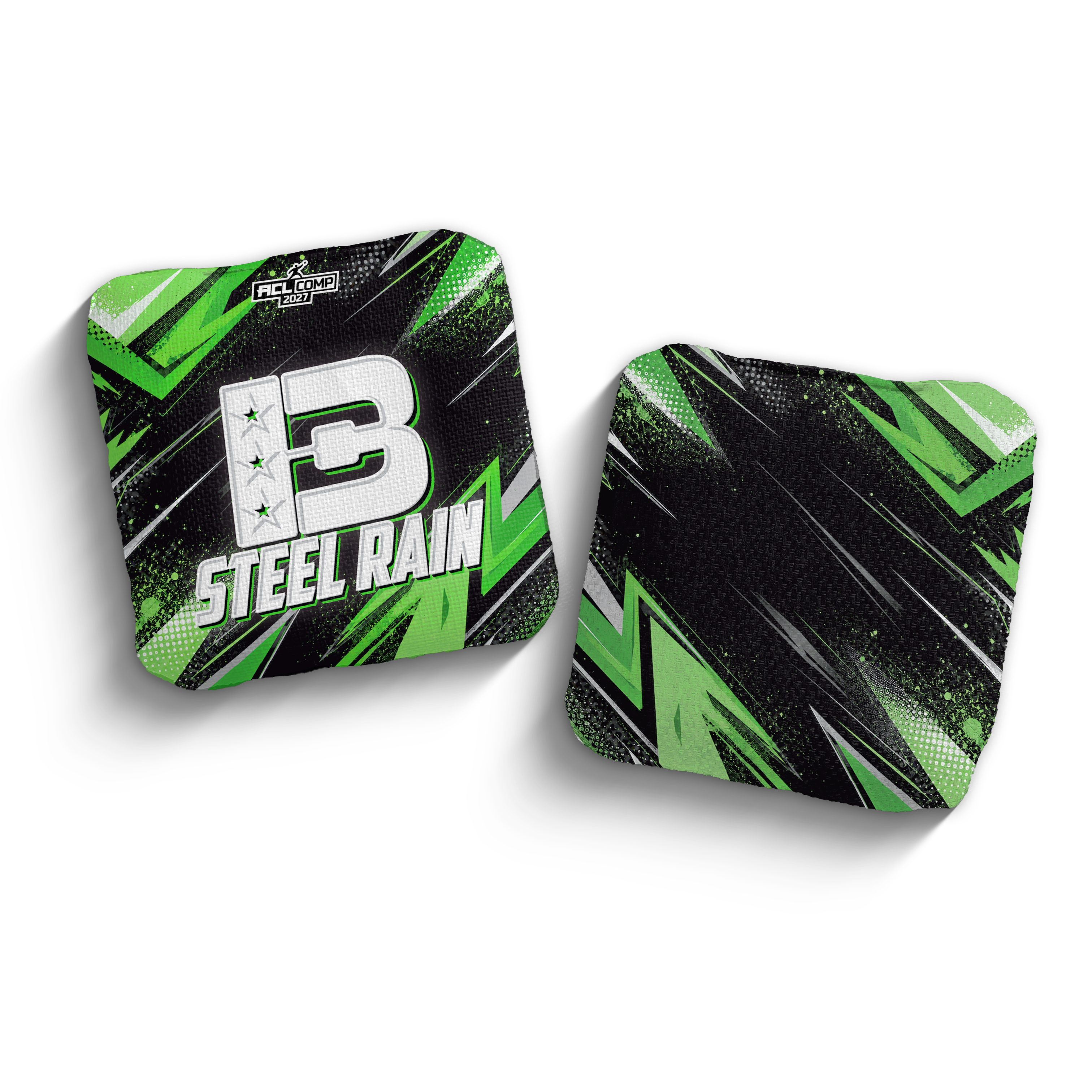 2027 Brotherhood Cornhole Steel Rain Surge Edition ACL Pro Stamped Cornhole Bags - Brotherhood Cornhole
