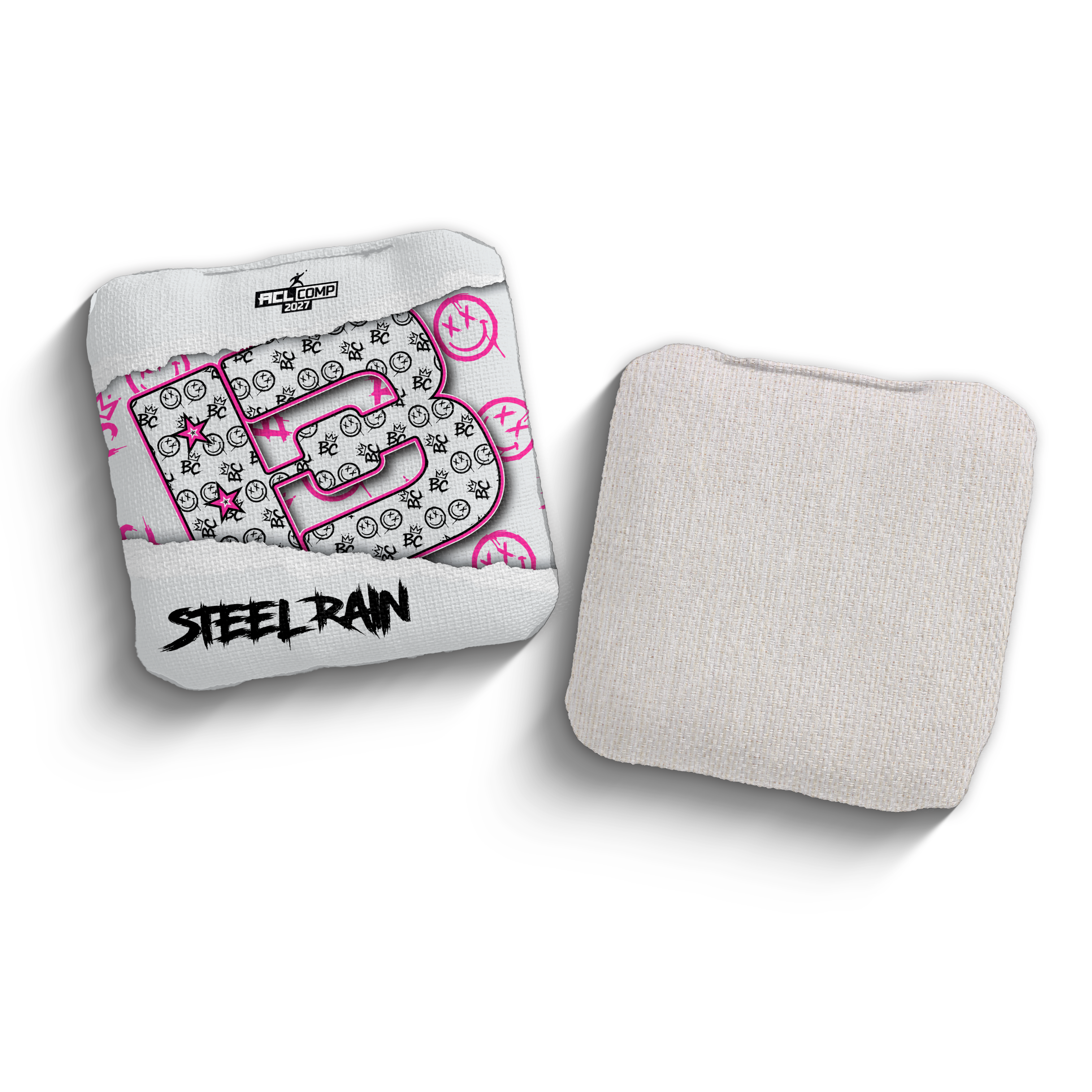 2027 Brotherhood Cornhole Steel Rain Torn Edition ACL Pro Stamped Cornhole Bags - Brotherhood Cornhole
