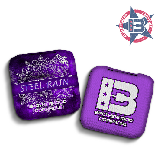 2024 Brotherhood Cornhole Steel Rain ACL Pro Stamped Cornhole Bags