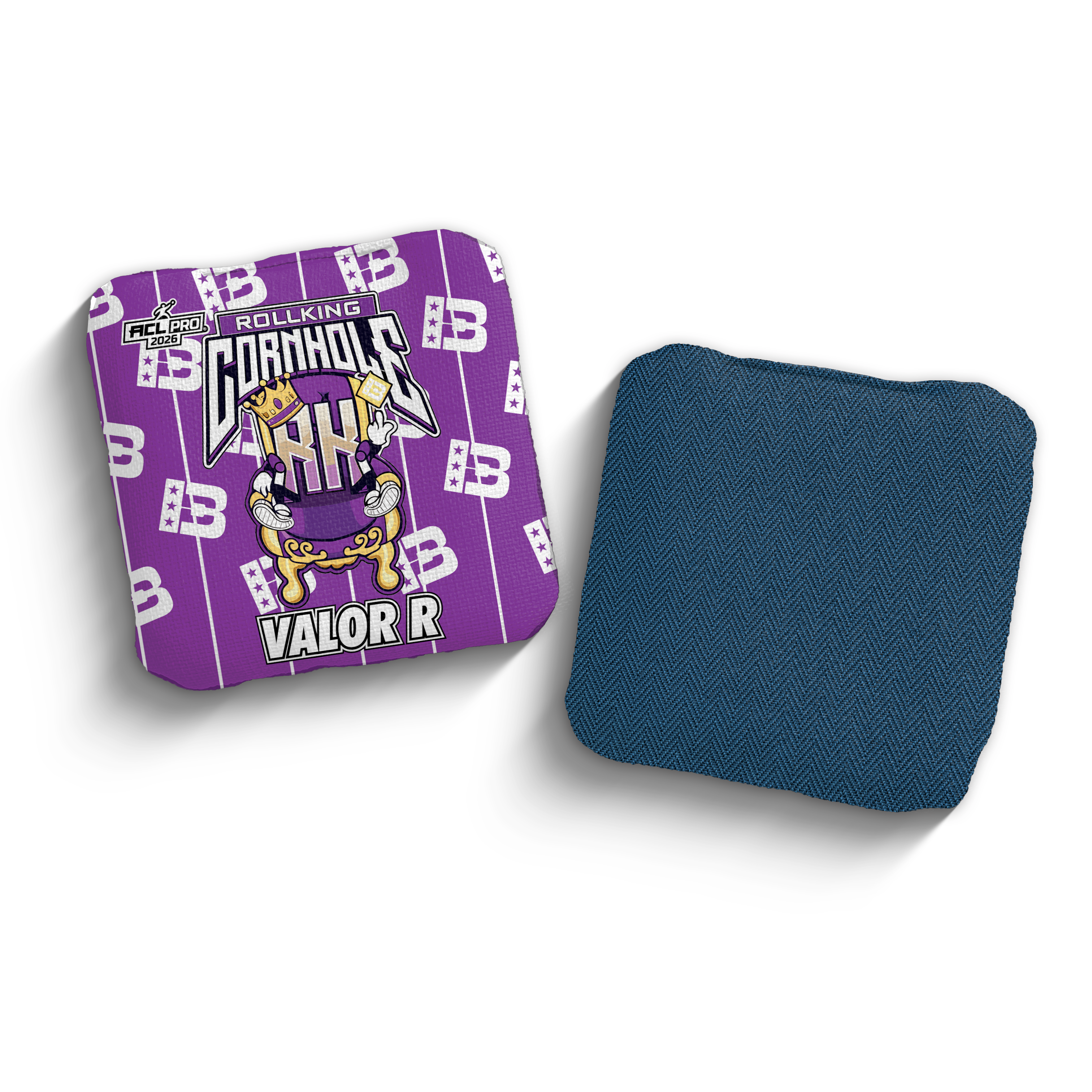 2026 Brotherhood Cornhole Valor Roll King Edition ACL Pro Stamped Cornhole Bags - Brotherhood Cornhole