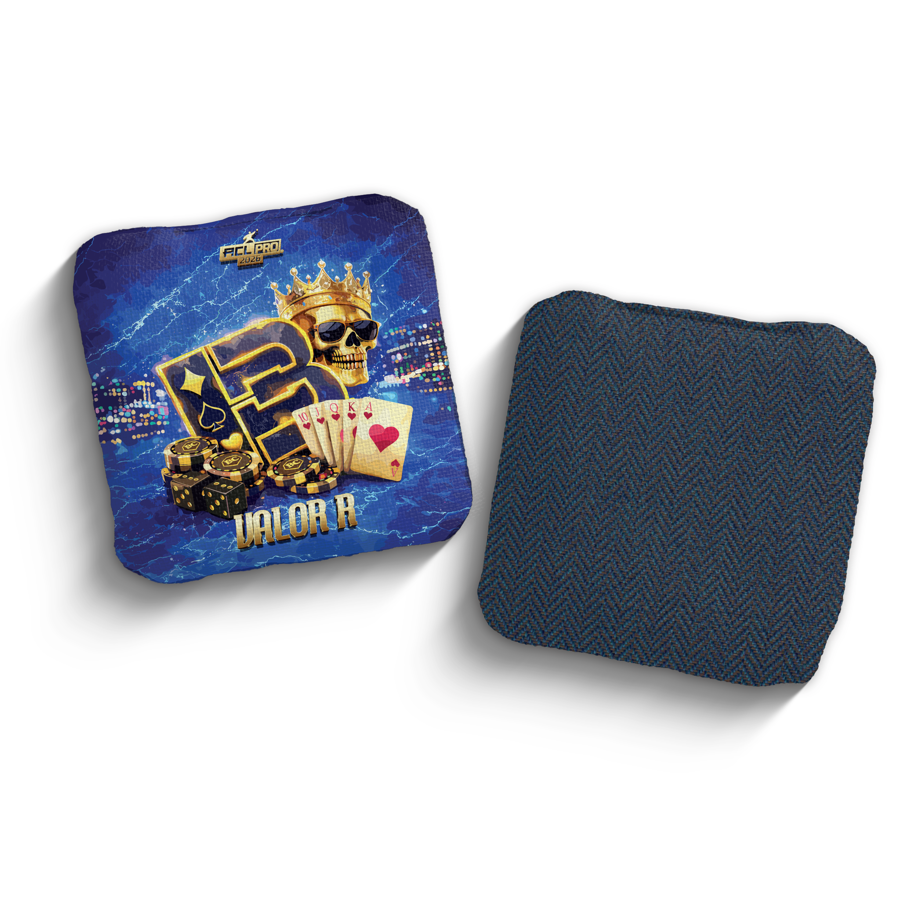 2026 Brotherhood Cornhole Valor High Stakes Edition ACL Pro Stamped Cornhole Bags - Brotherhood Cornhole