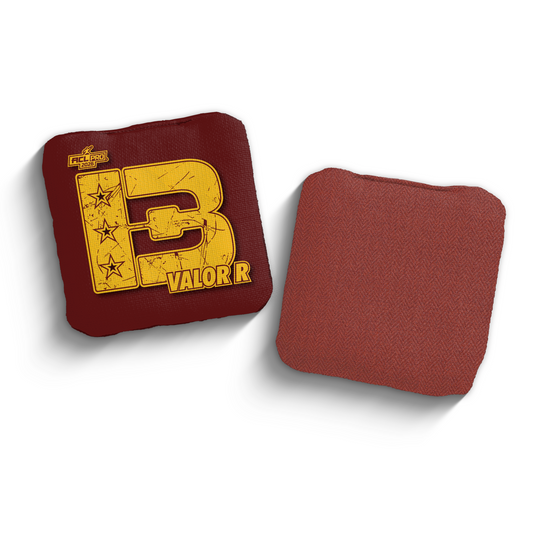 2026 Brotherhood Cornhole Valor National East Division ACL Pro Stamped Cornhole Bags