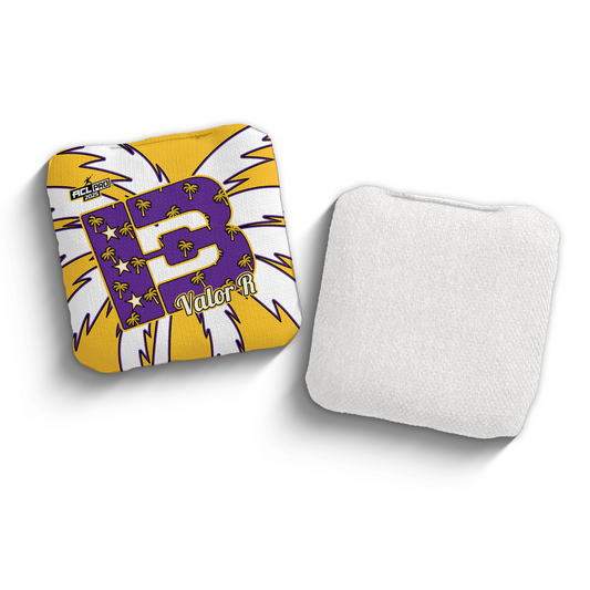 2025 Brotherhood Cornhole Valor Palm Edition ACL Pro Stamped Cornhole Bags
