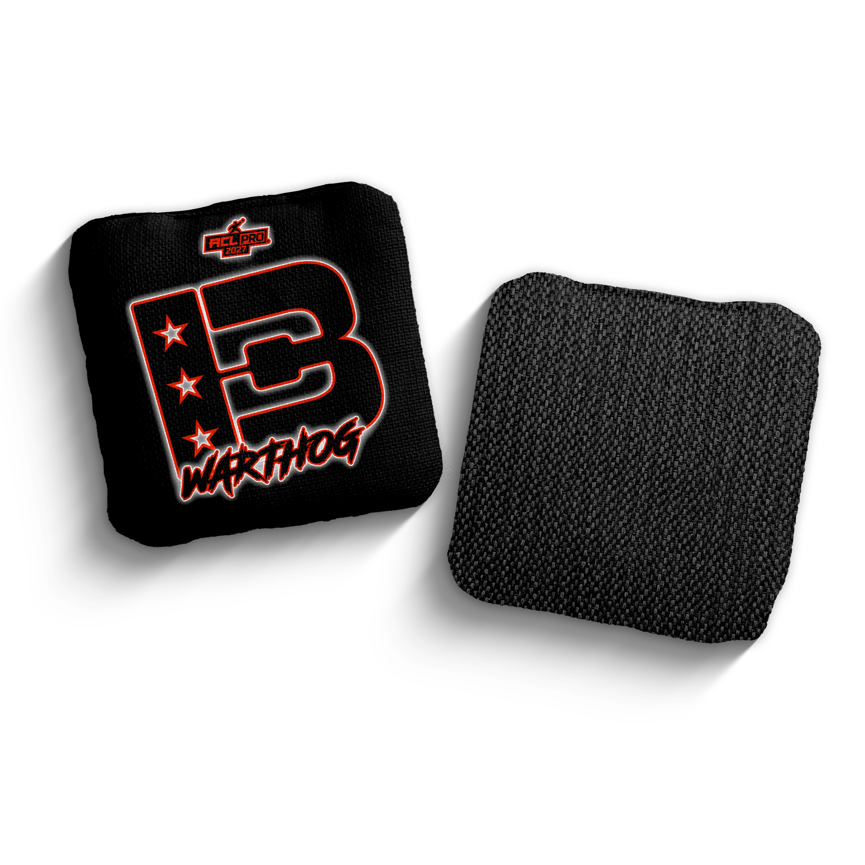 2027 Brotherhood Cornhole Warthog Outline Edition ACL Comp Stamped Cornhole Bags