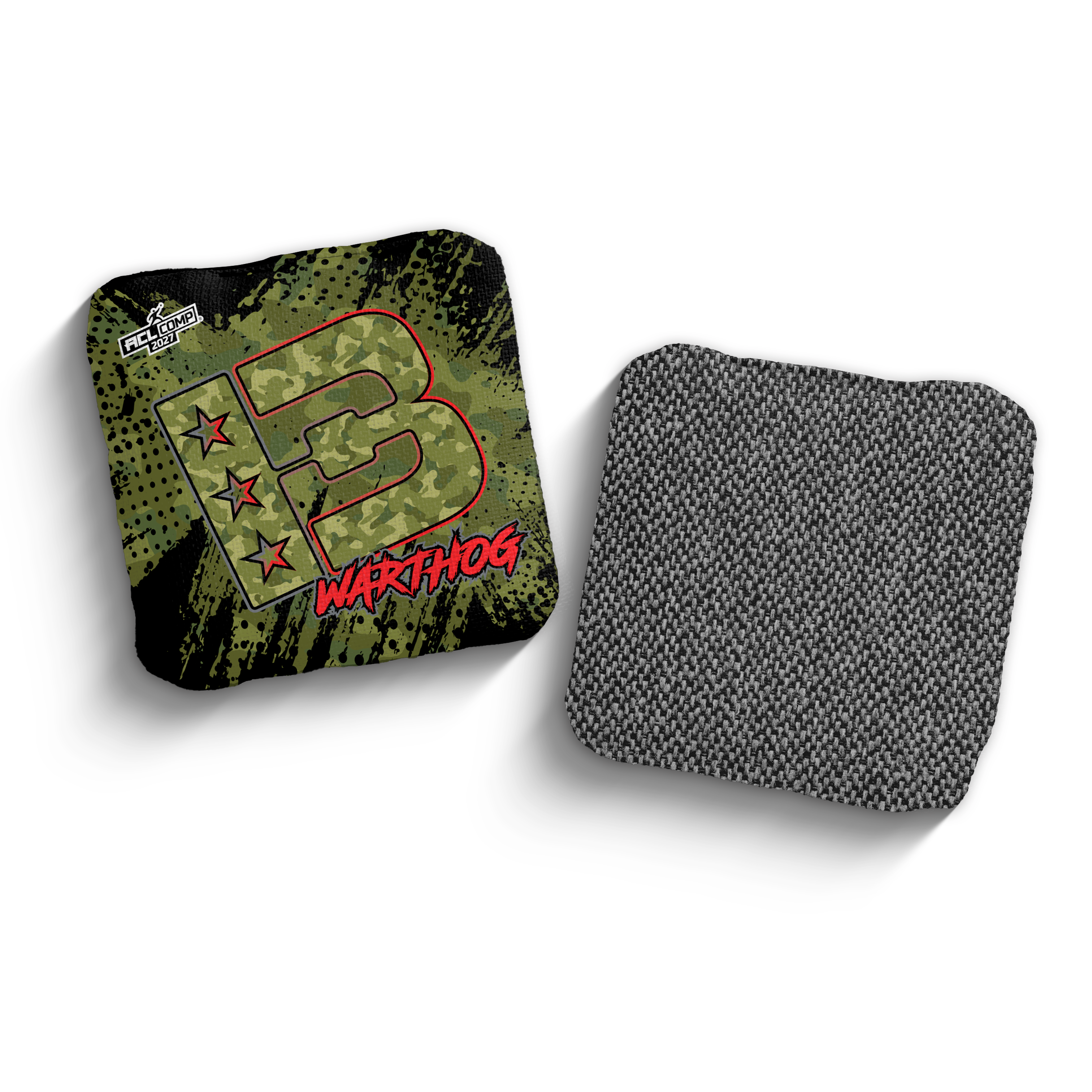 2027 Brotherhood Cornhole Warthog Camo Edition ACL Pro Stamped Cornhole Bags - Brotherhood Cornhole