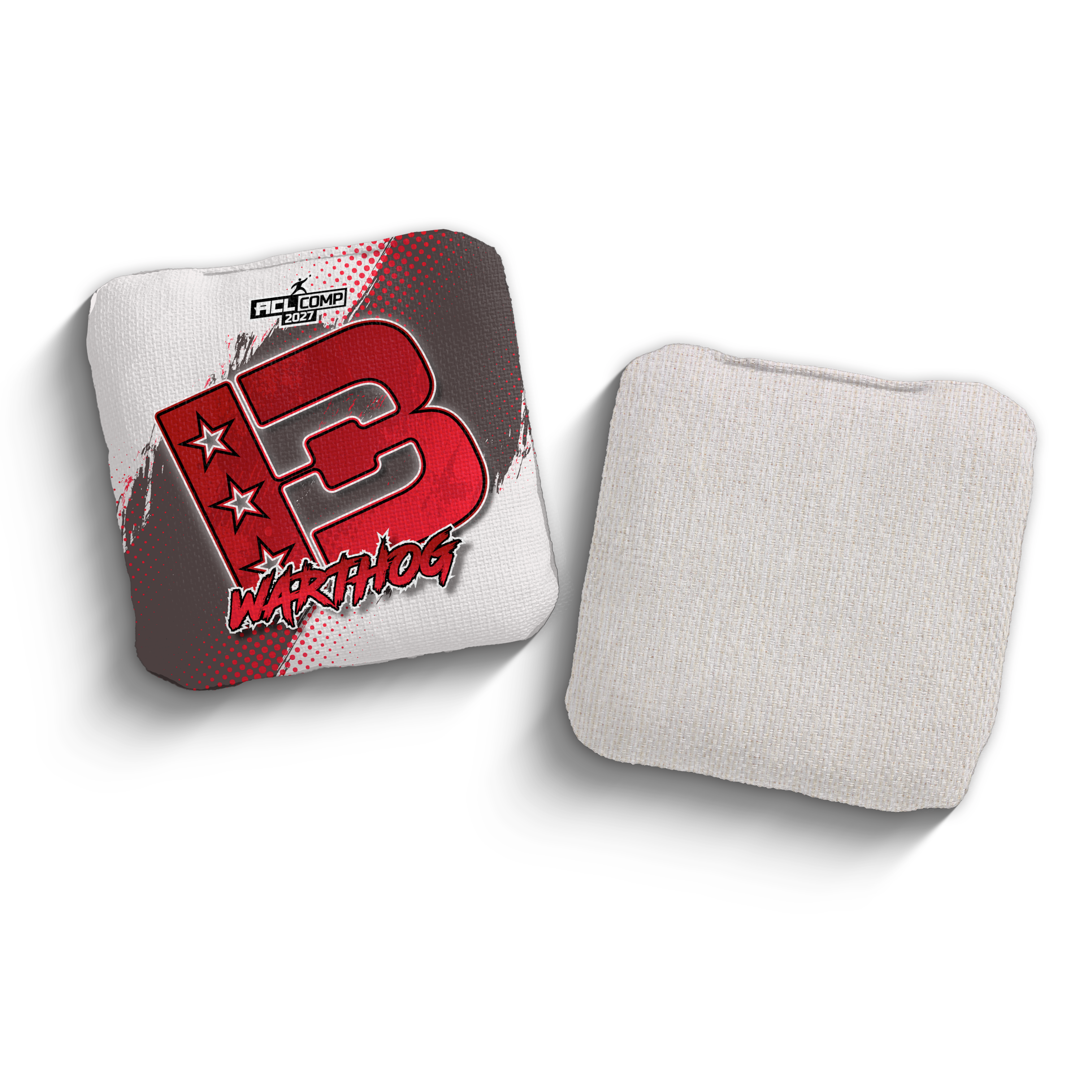 2027 Brotherhood Cornhole Warthog Grunge Gradient Edition ACL Comp Stamped Cornhole Bags