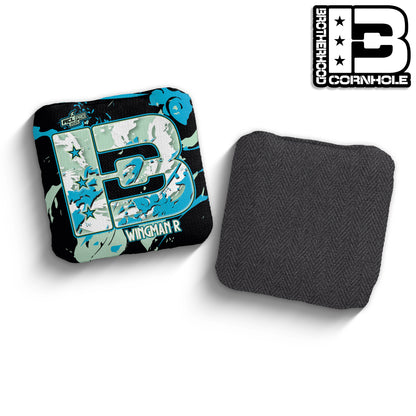2025 Brotherhood Cornhole Wingman Marble Edition ACL Pro Stamped Cornhole Bags