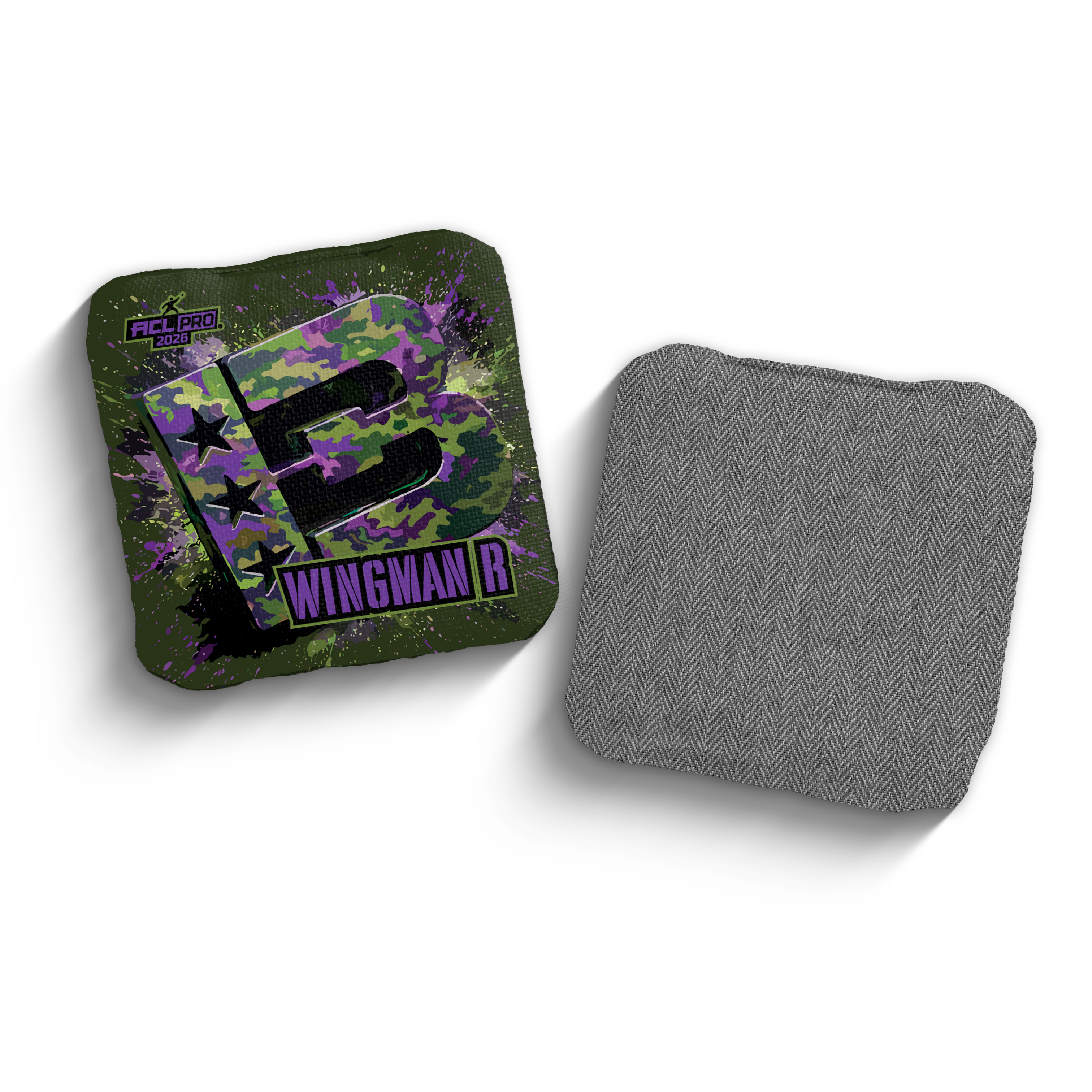 2026 Brotherhood Cornhole Wingman 3D Camo Edition ACL Pro Stamped Cornhole Bags - Brotherhood Cornhole