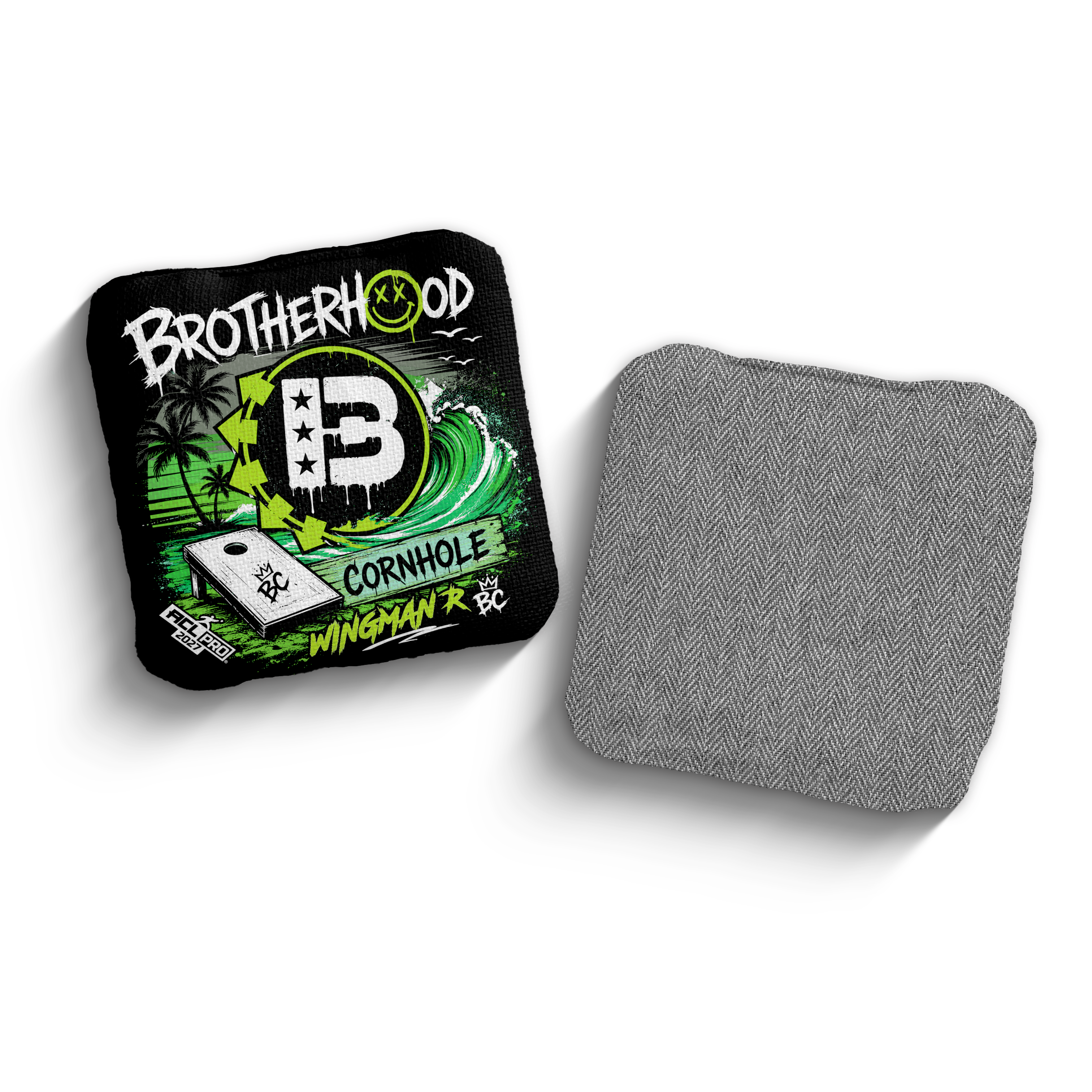 2027 Brotherhood Cornhole Wingman Beach Punk Edition ACL Pro Stamped Cornhole Bags - Brotherhood Cornhole