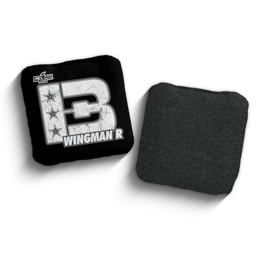 2026 Brotherhood Cornhole Wingman Broadcast Edition ACL Pro Stamped Cornhole Bags