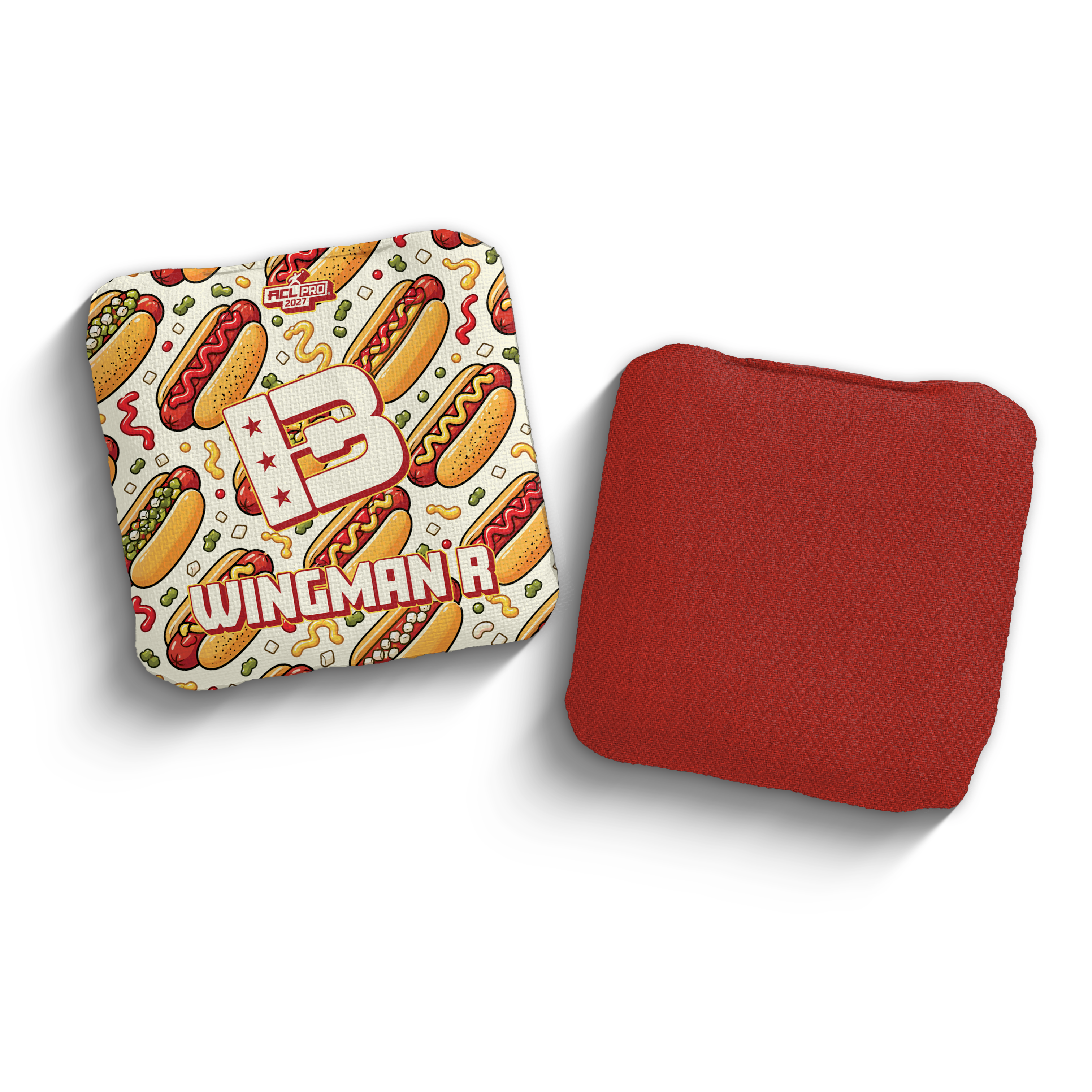 2027 Brotherhood Cornhole Wingman "The Glizzy" Edition ACL Pro Stamped Cornhole Bags - Brotherhood Cornhole