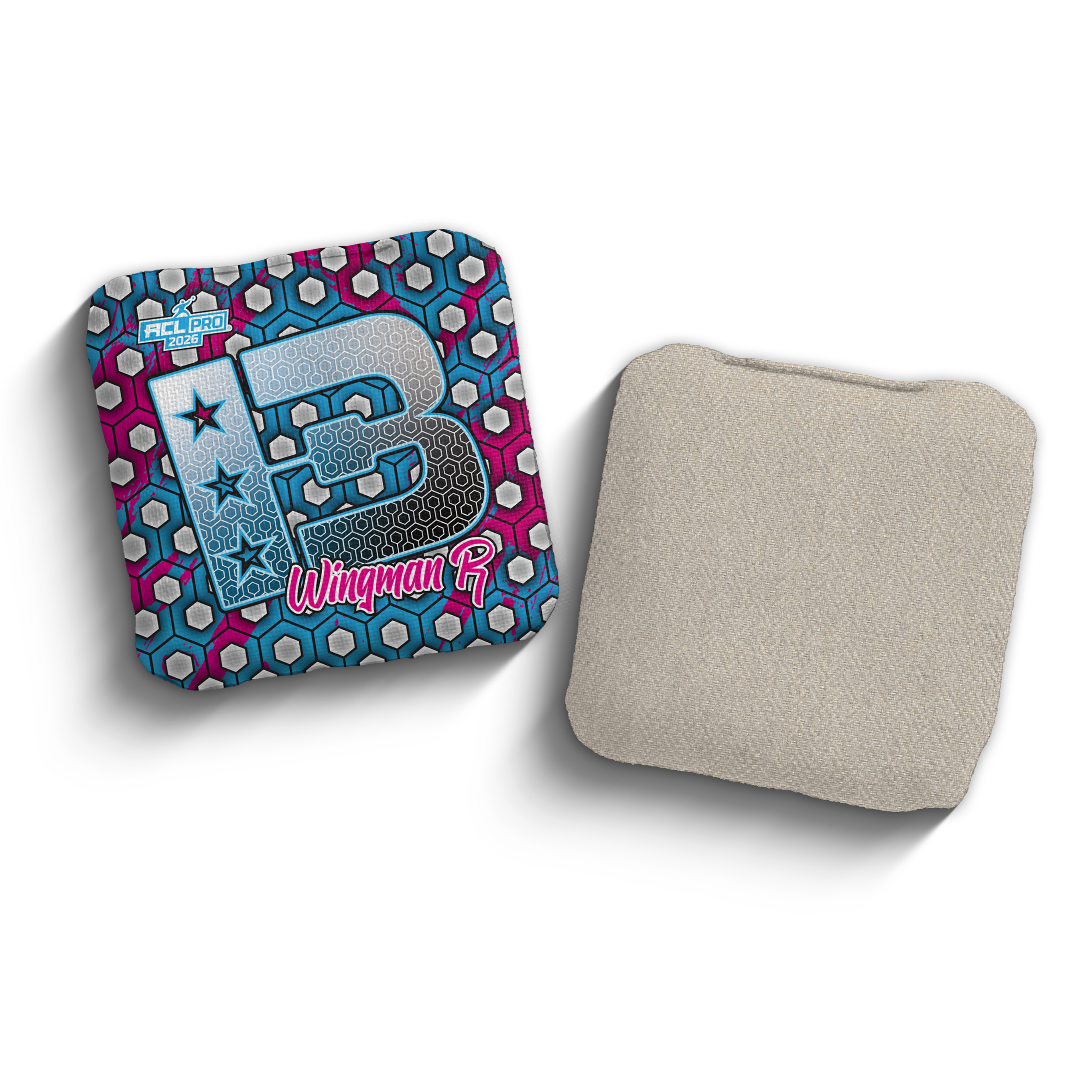 2026 Brotherhood Cornhole Wingman Hex Edition ACL Pro Stamped Cornhole Bags