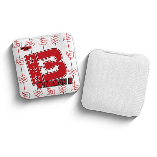 2026 Brotherhood Cornhole Wingman TV Approved Light Colored ACL Pro Stamped Cornhole Bags