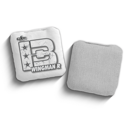 2026 Brotherhood Cornhole Wingman Broadcast Edition ACL Pro Stamped Cornhole Bags