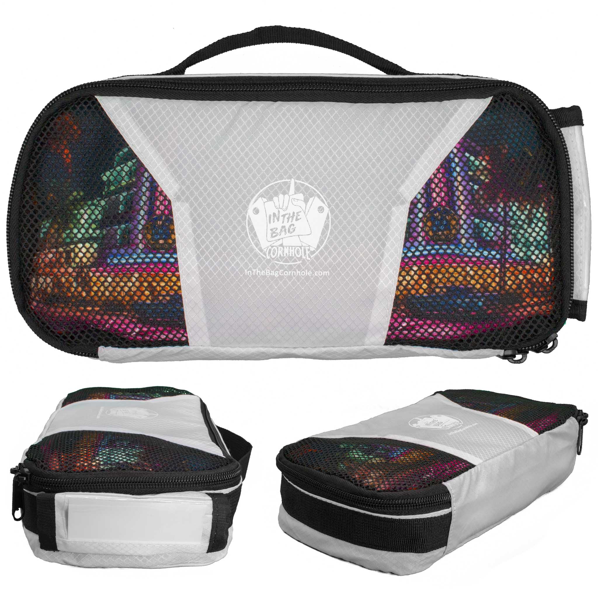 Bag Pouch 5 - PACK (White Only) - Brotherhood Cornhole