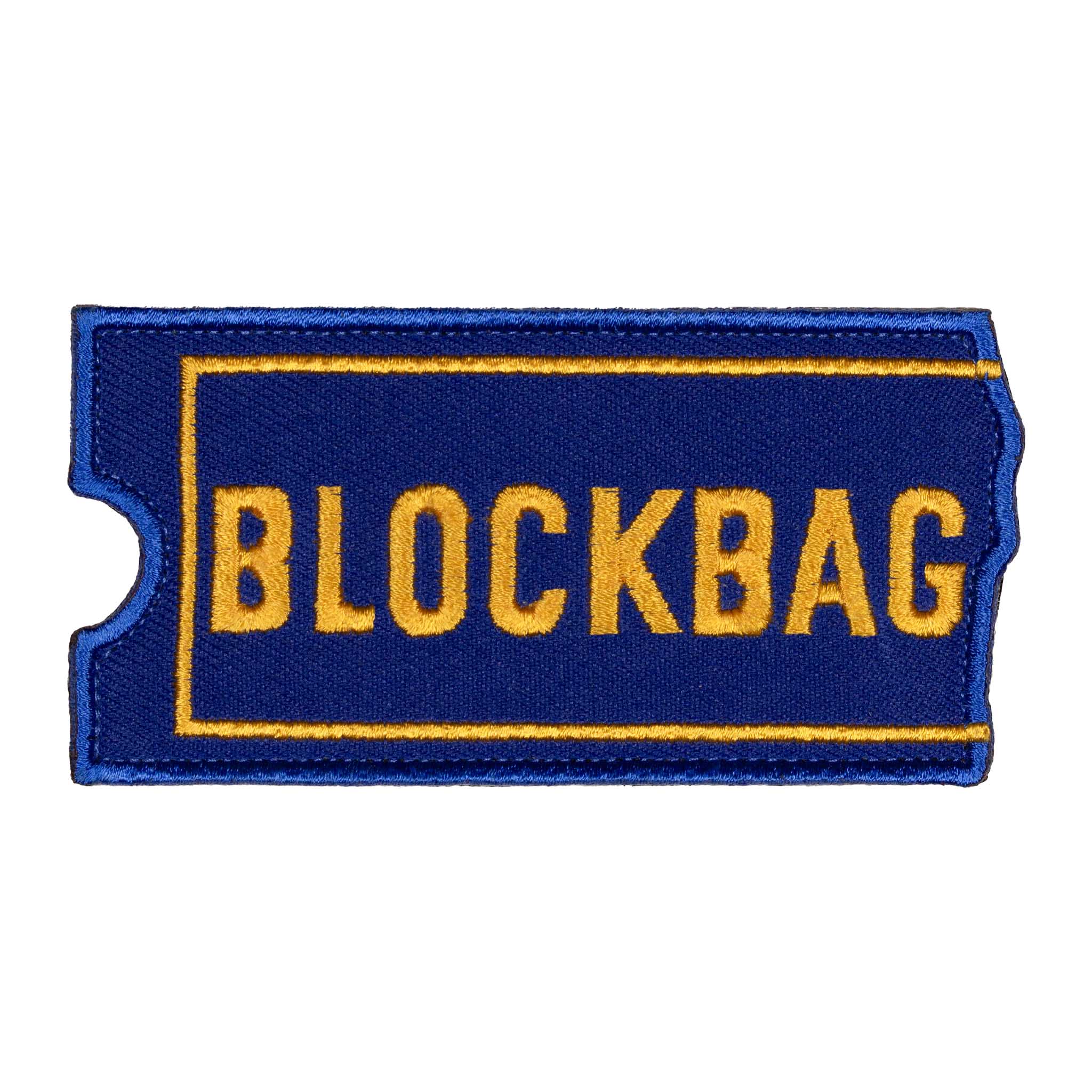 BlockBag Embroidered Velcro Patch - Brotherhood Cornhole