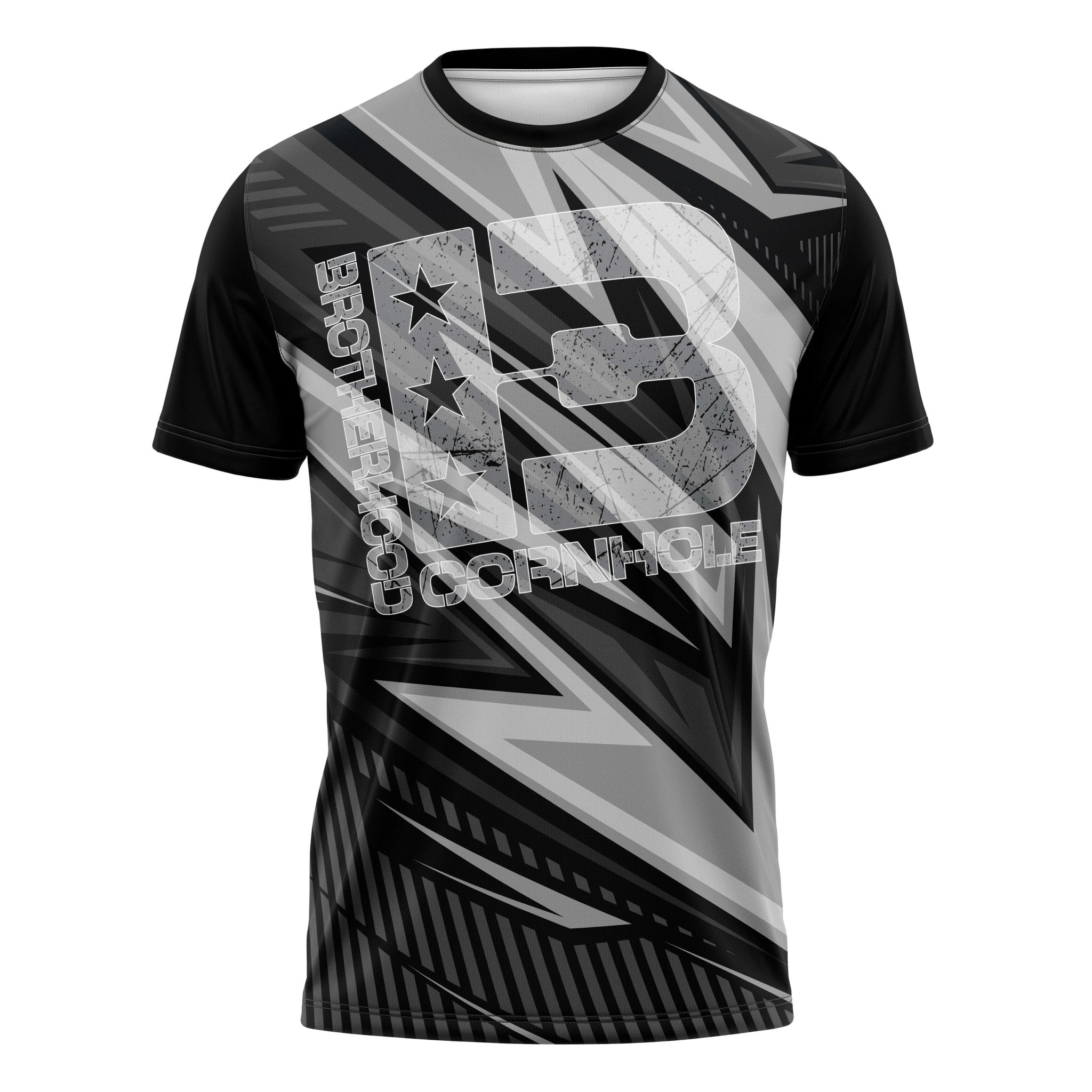 Brotherhood Cornhole Monochrome Blitz Edition Jersey - Brotherhood Cornhole