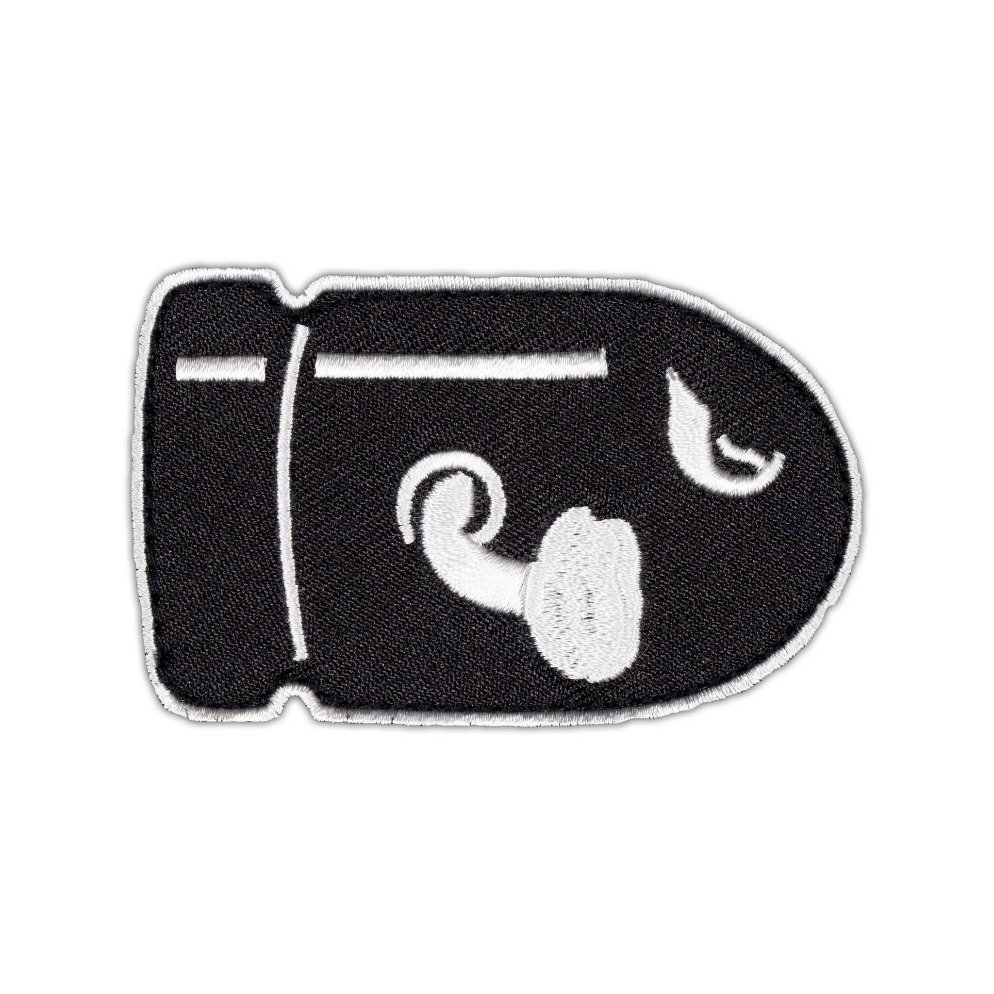 "Bullet Bill" Embroidered Velcro Patch - Brotherhood Cornhole