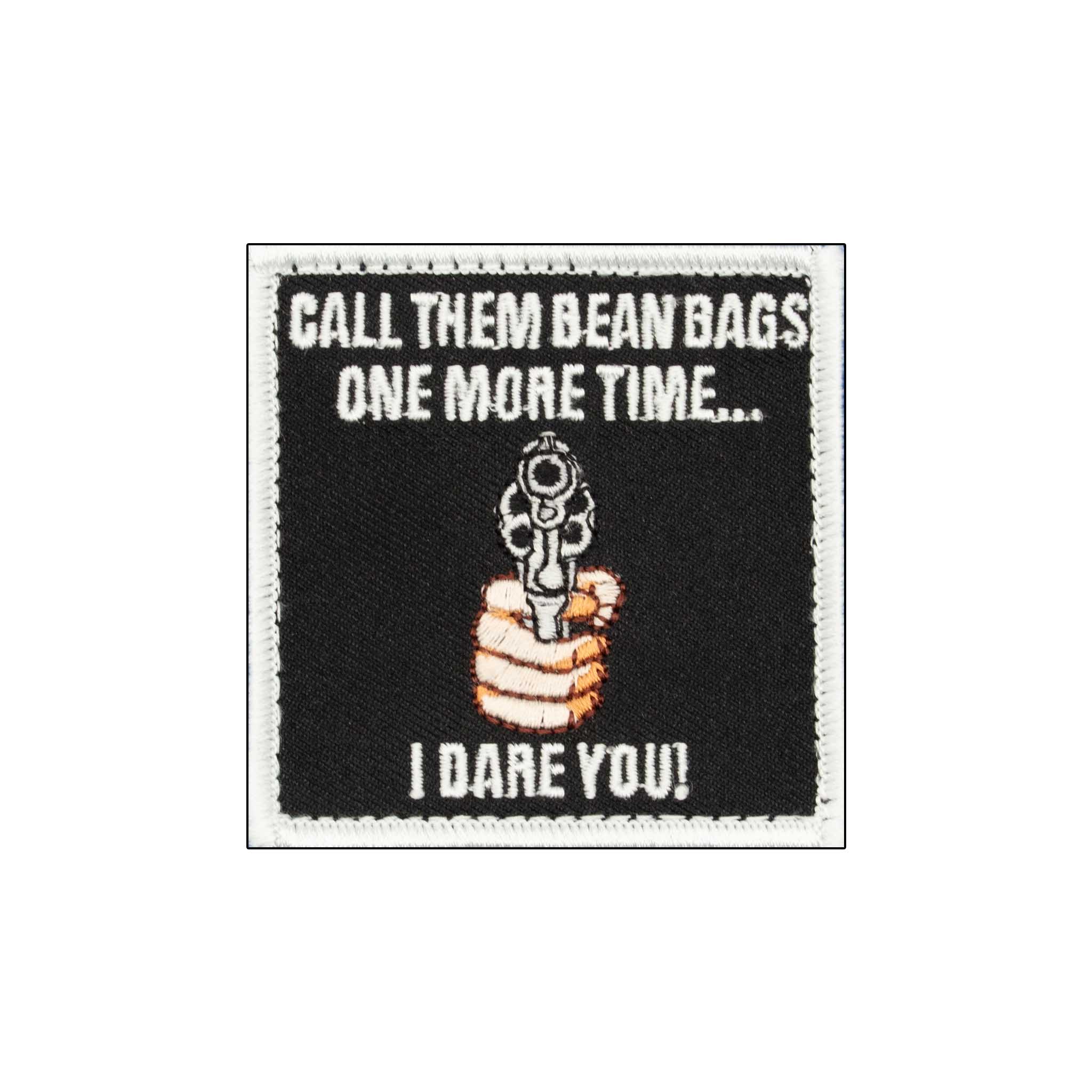 "Call Them Bean Bags One More Time" Embroidered Velcro Patch - Brotherhood Cornhole