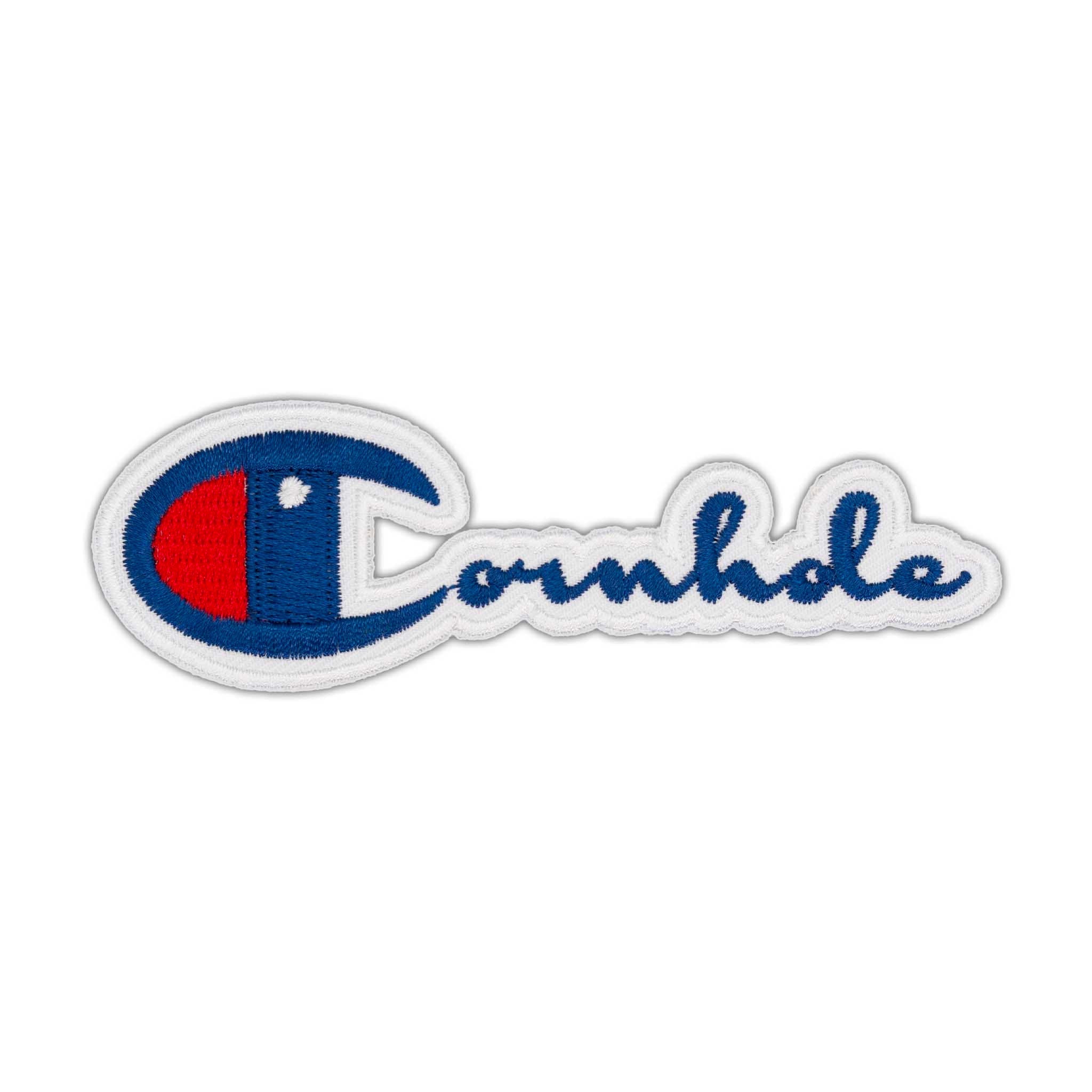 Champion Brand "Cornhole" Embroidered Velcro Patch - Brotherhood Cornhole