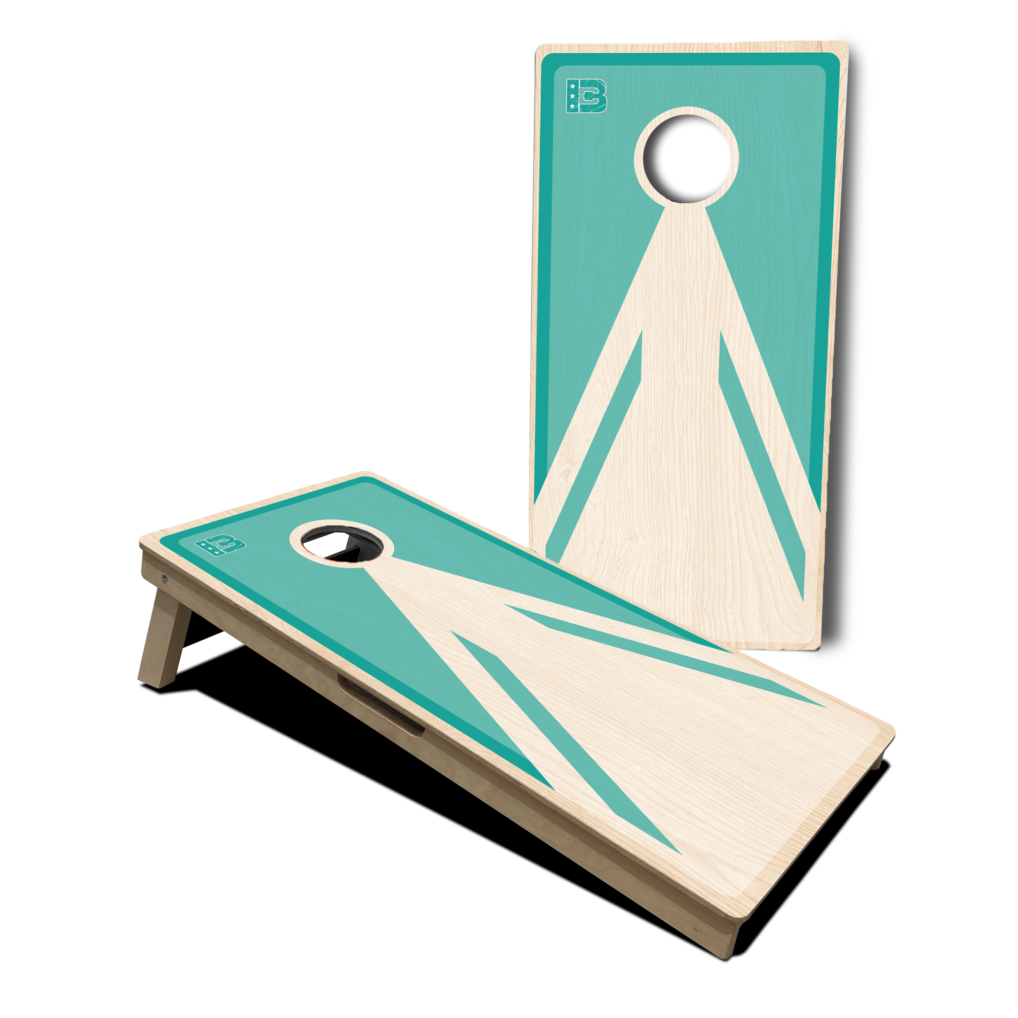Clean Brotherhood Cornhole Logo ACL Approved Cornhole Boards - Brotherhood Cornhole