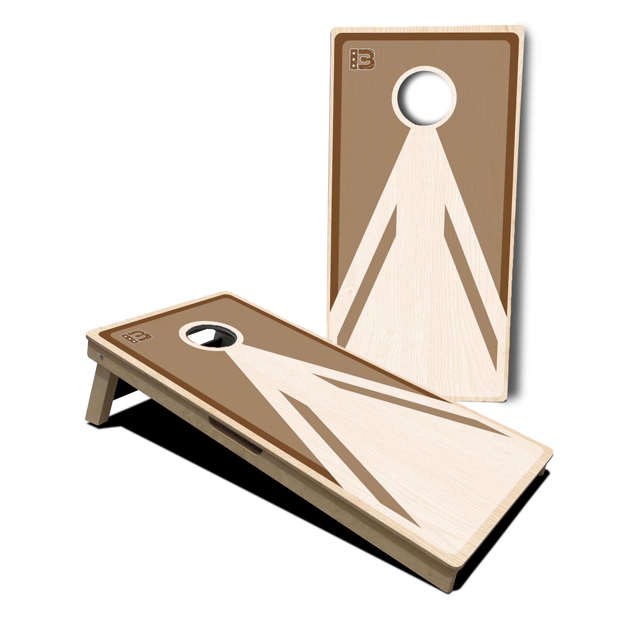 Clean Brotherhood Cornhole Logo ACL Approved Cornhole Boards - Brotherhood Cornhole