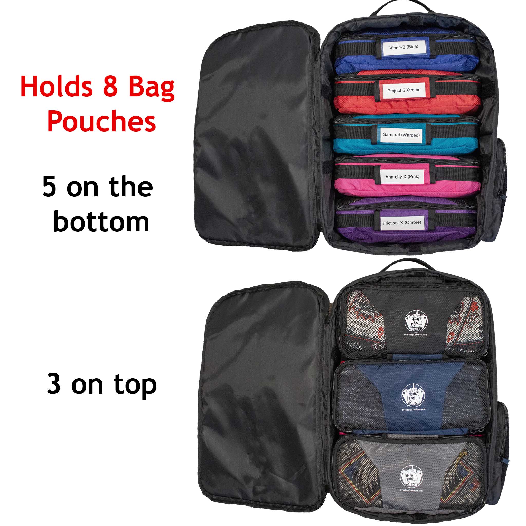 Cornhole Backpack for 8 Sets of Bags* - Brotherhood Cornhole
