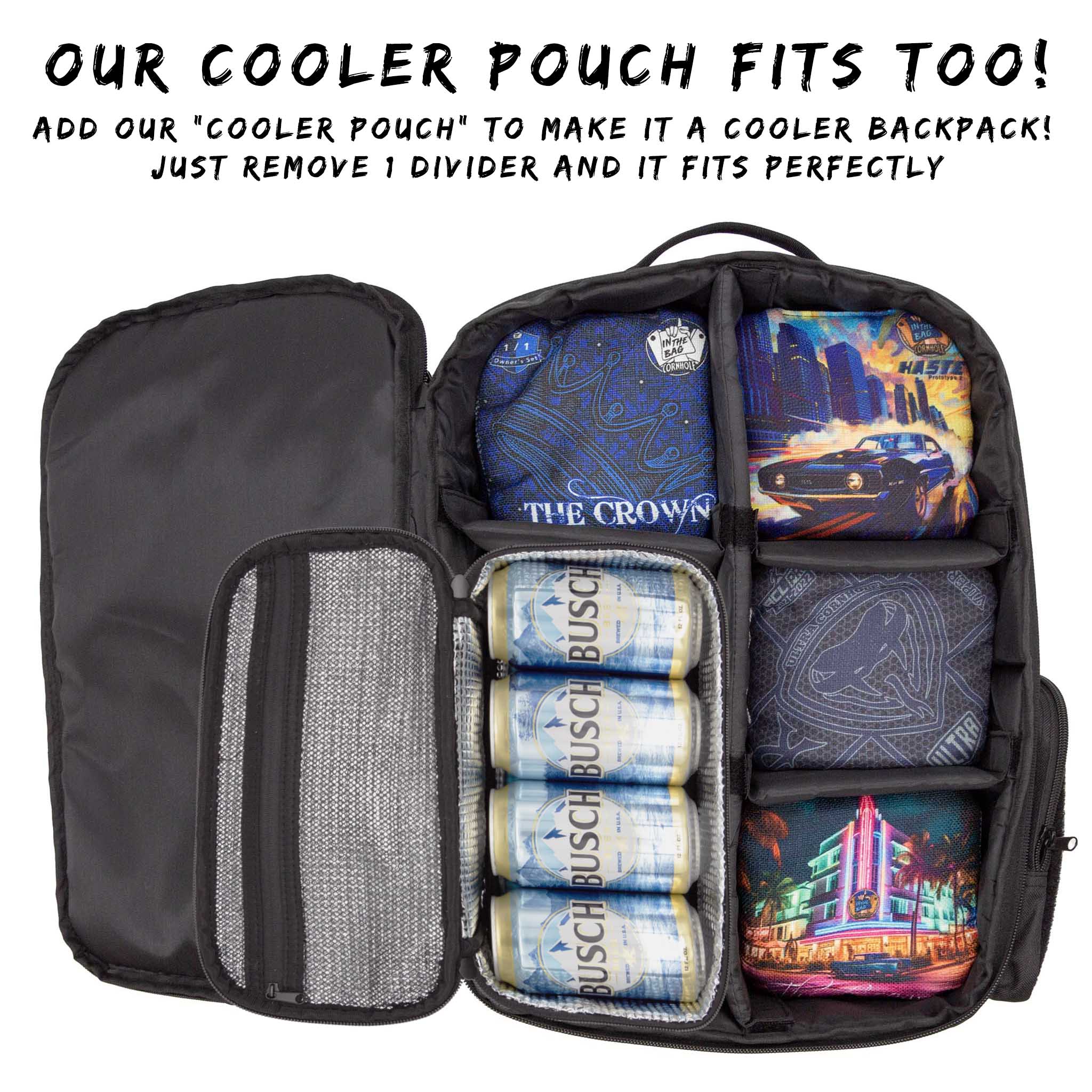 Cornhole Backpack for 8 Sets of Bags* - Brotherhood Cornhole