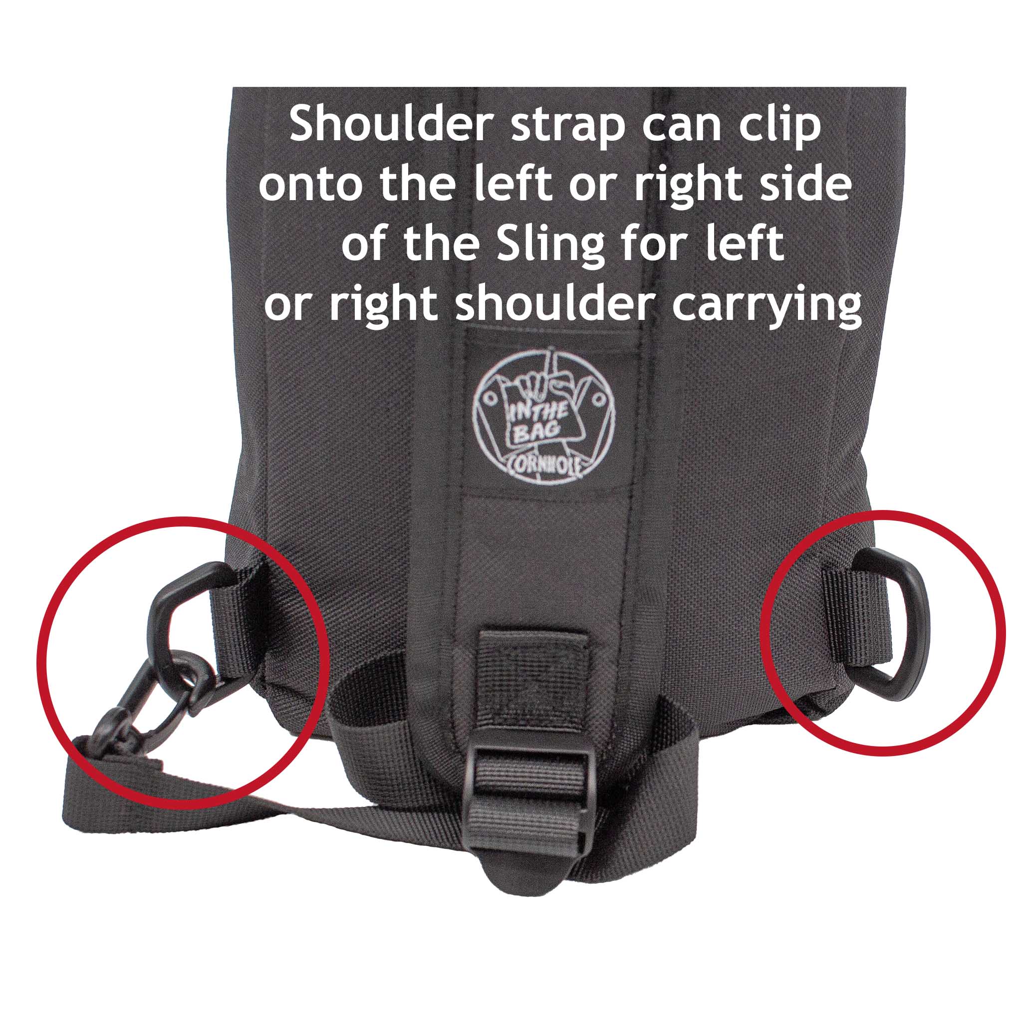 Cornhole Sling (Holds 3 Sets of Bags)* - Brotherhood Cornhole