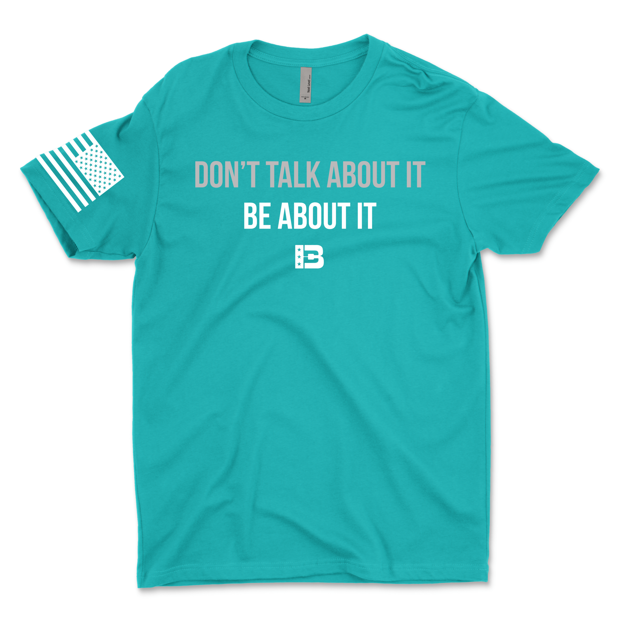 Don't Talk About It Men's T-Shirt - Brotherhood Cornhole