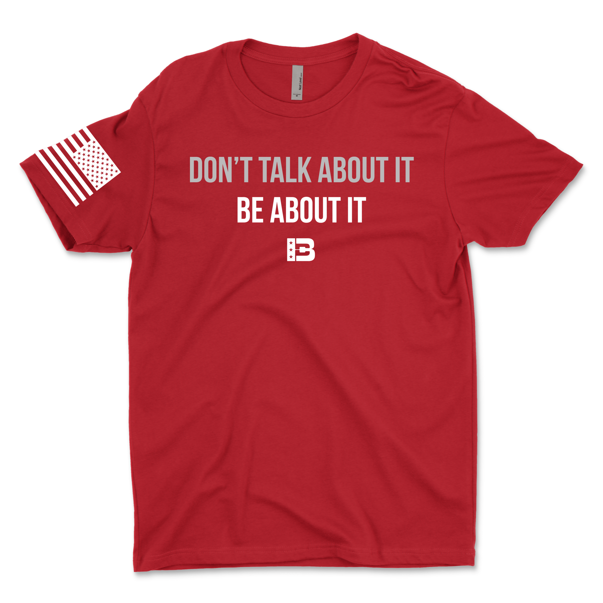 Don't Talk About It Men's T-Shirt - Brotherhood Cornhole