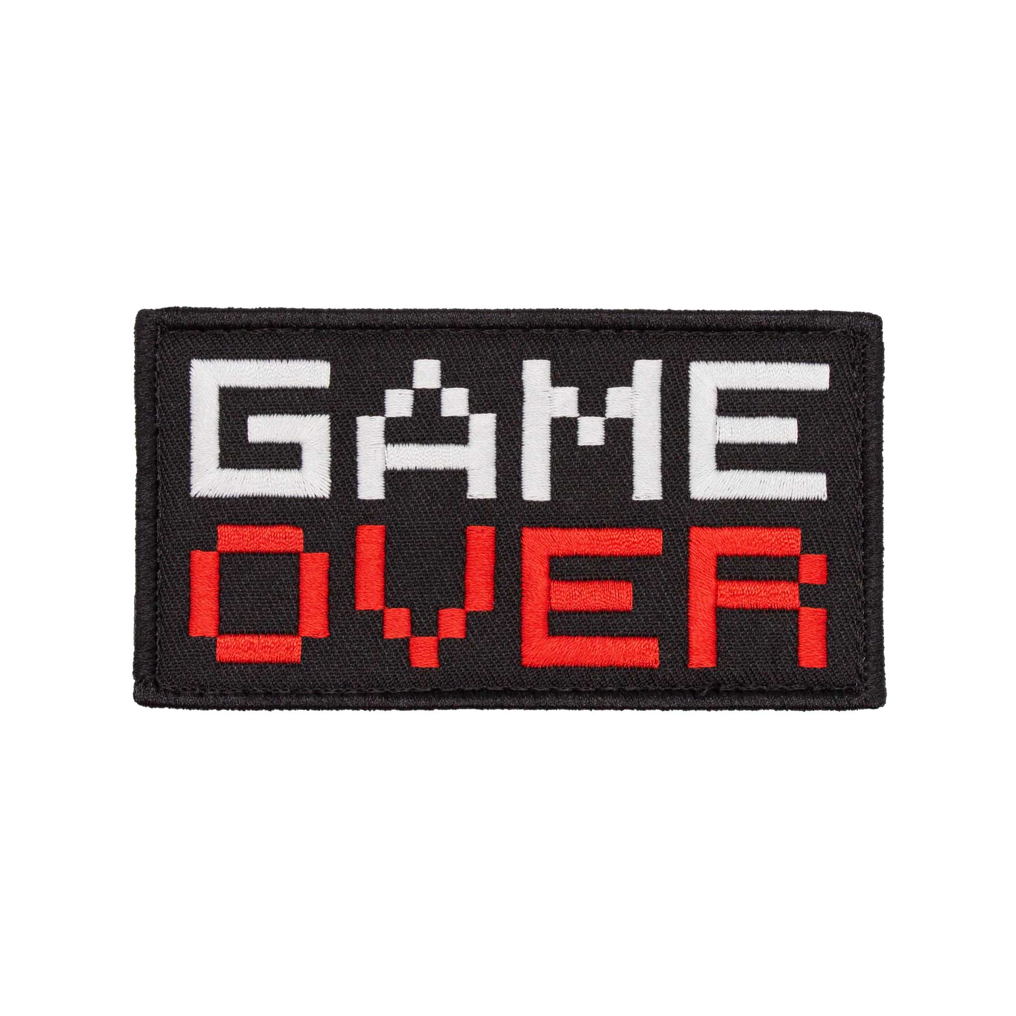 "Game Over" Embroidered Velcro Patch - Brotherhood Cornhole