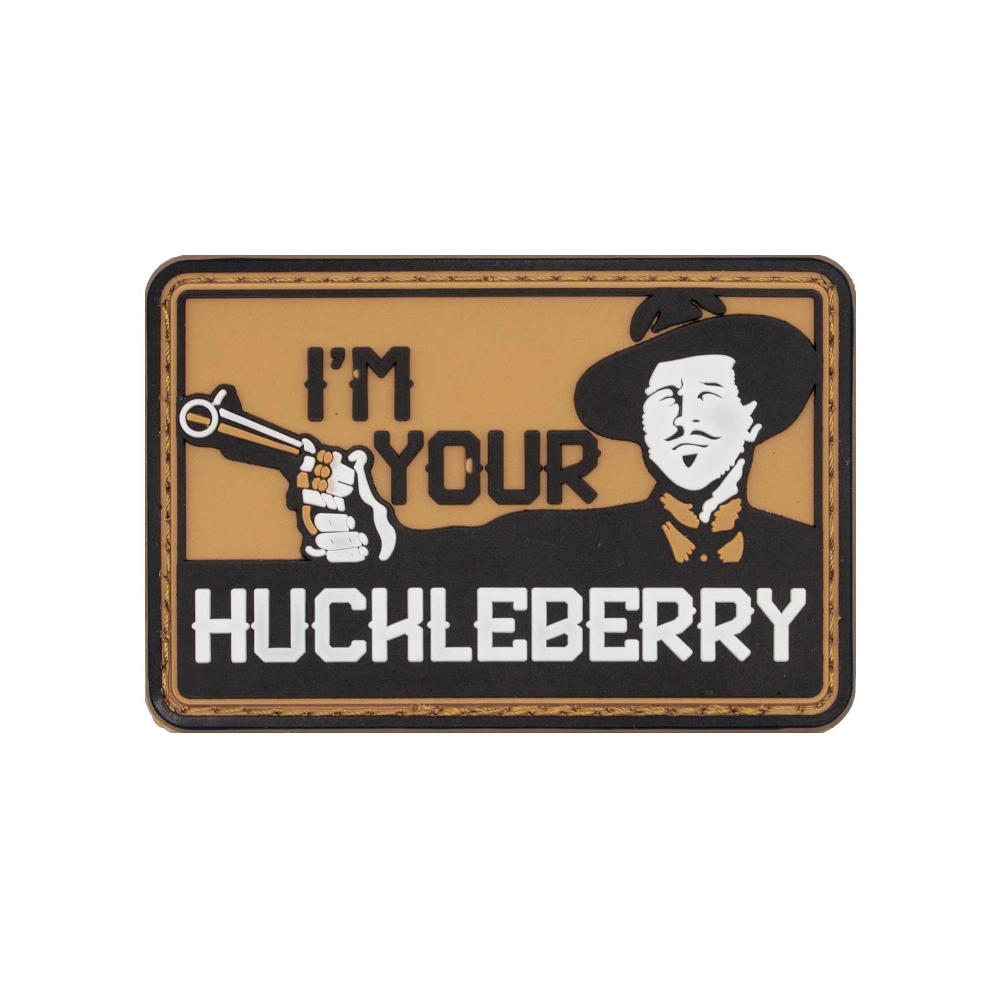 "I'm Your Huckleberry" PVC Velcro Patch - Brotherhood Cornhole