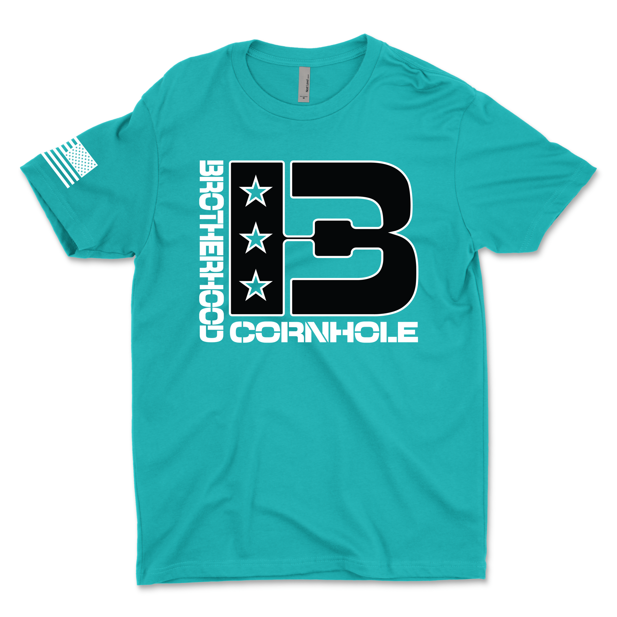 Men's BC Front Logo T-Shirt - Brotherhood Cornhole