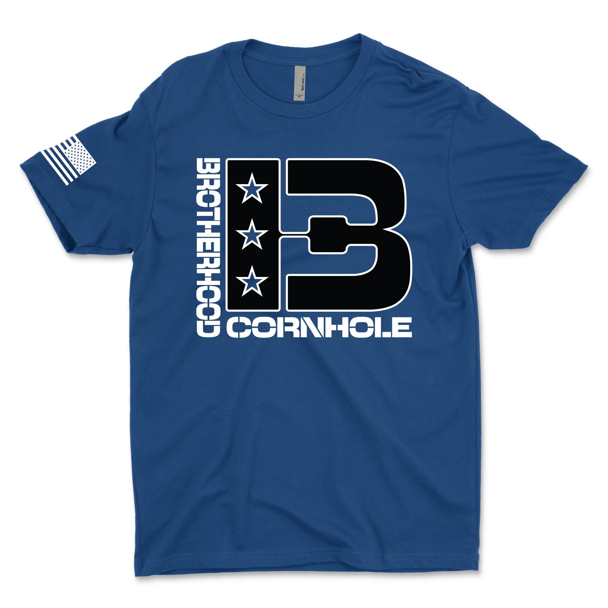 Men's BC Front Logo T-Shirt - Brotherhood Cornhole