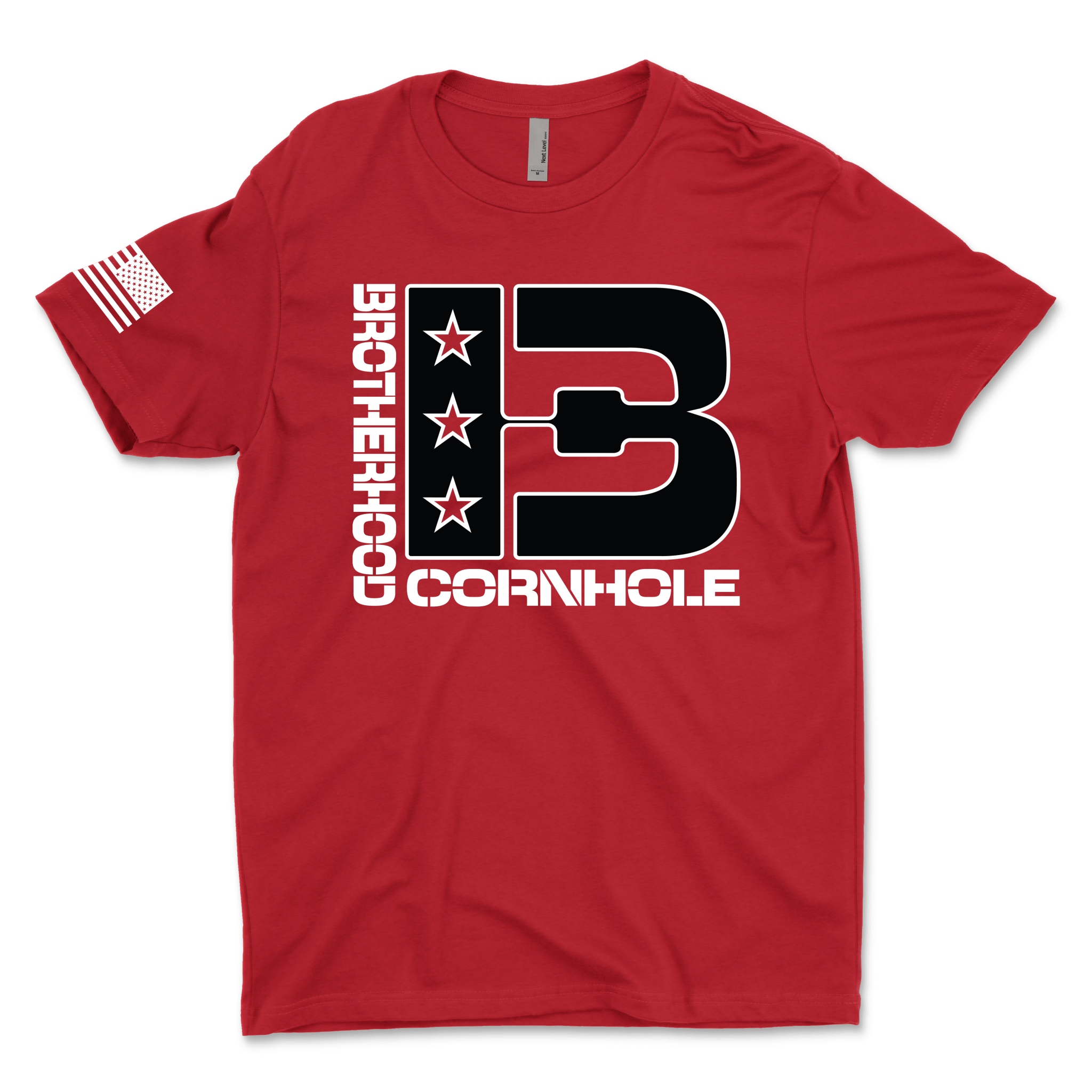 Men's BC Front Logo T-Shirt - Brotherhood Cornhole