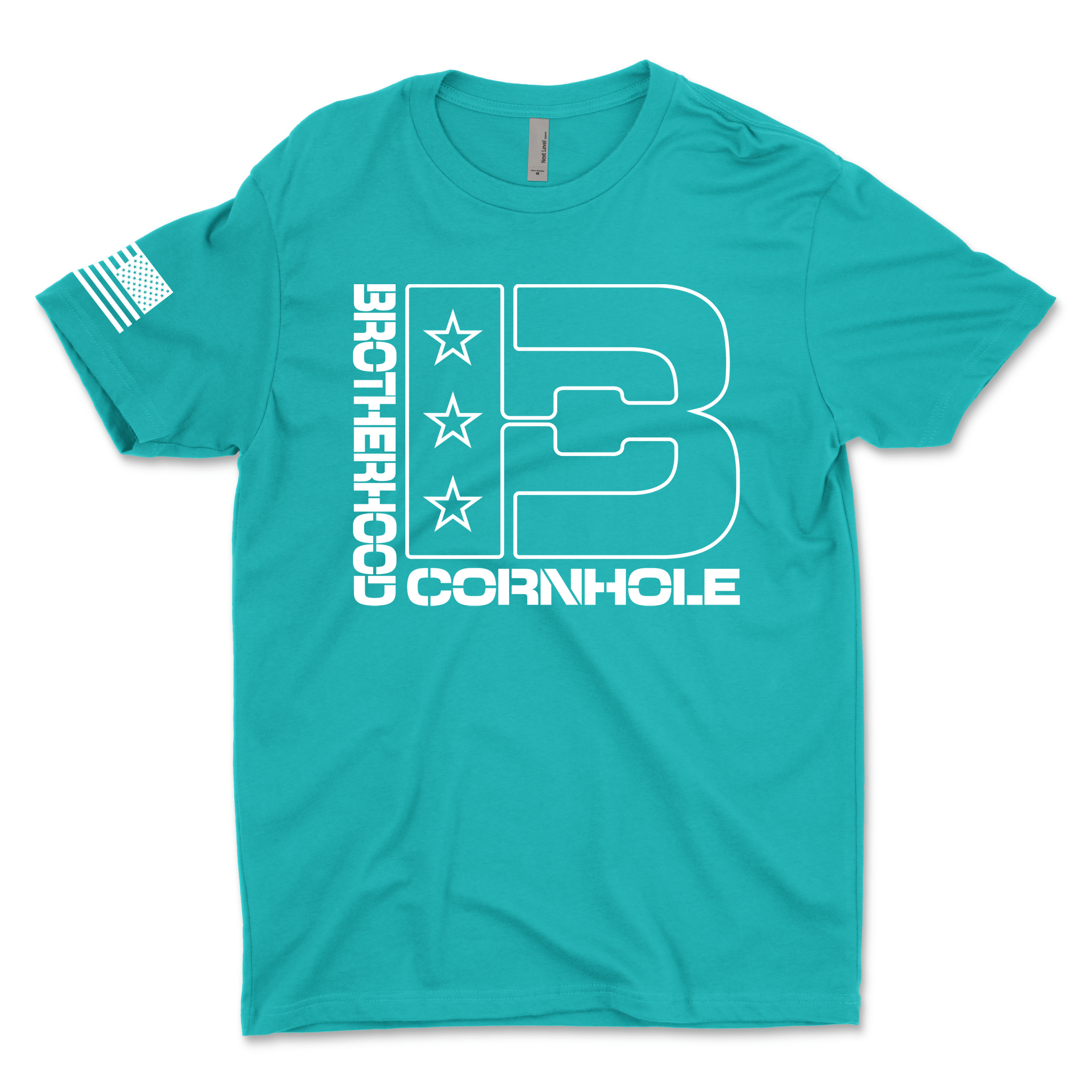 Men's BC Outline Logo T-Shirt - Brotherhood Cornhole